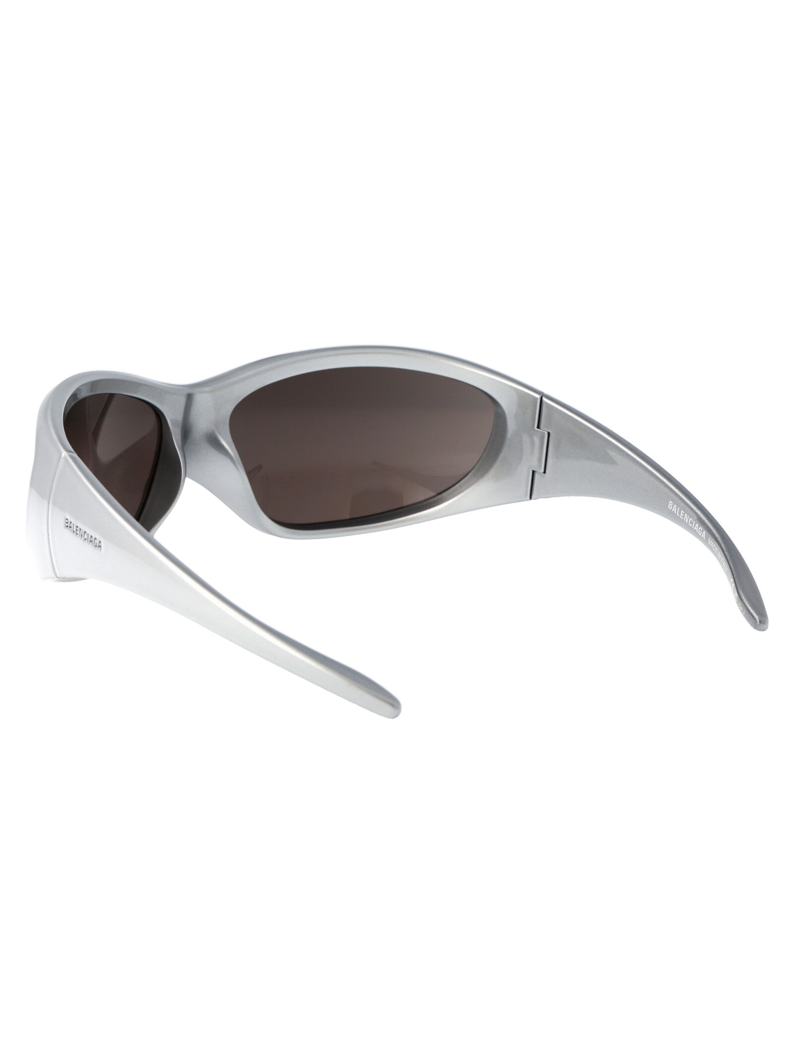 BALENCIAGA Acetate Silver Sunglasses