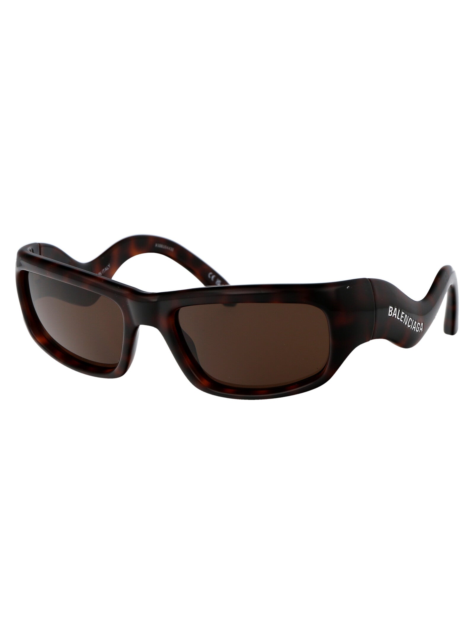 BALENCIAGA Acetate Havana Sunglasses - Unisex