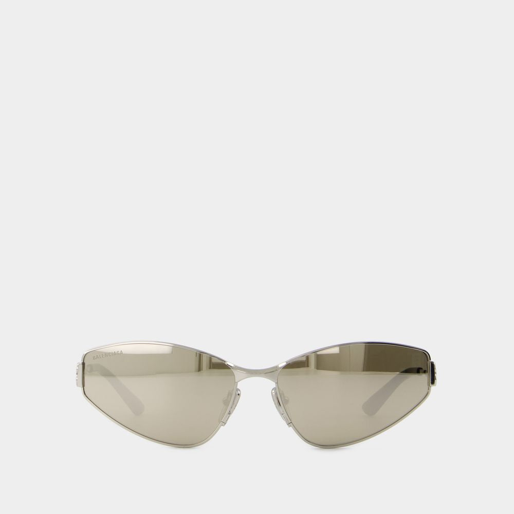 BALENCIAGA Sleek Metal Sunglasses for Women