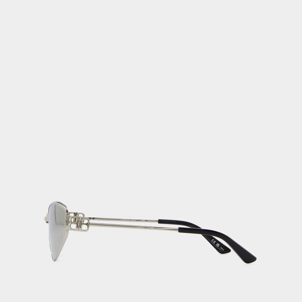 BALENCIAGA Sleek Metal Sunglasses for Women