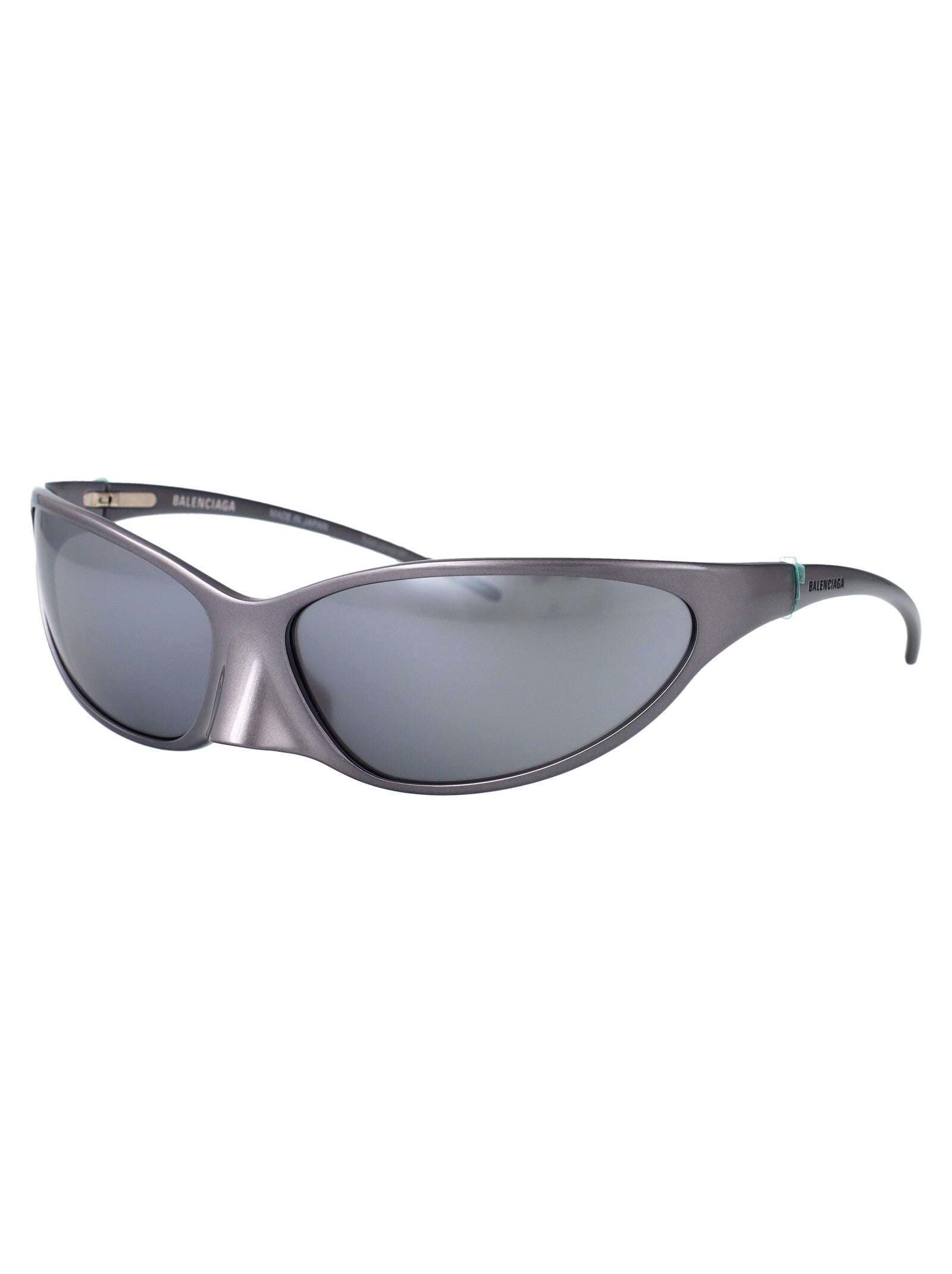BALENCIAGA Aluminium Grey Sunglasses