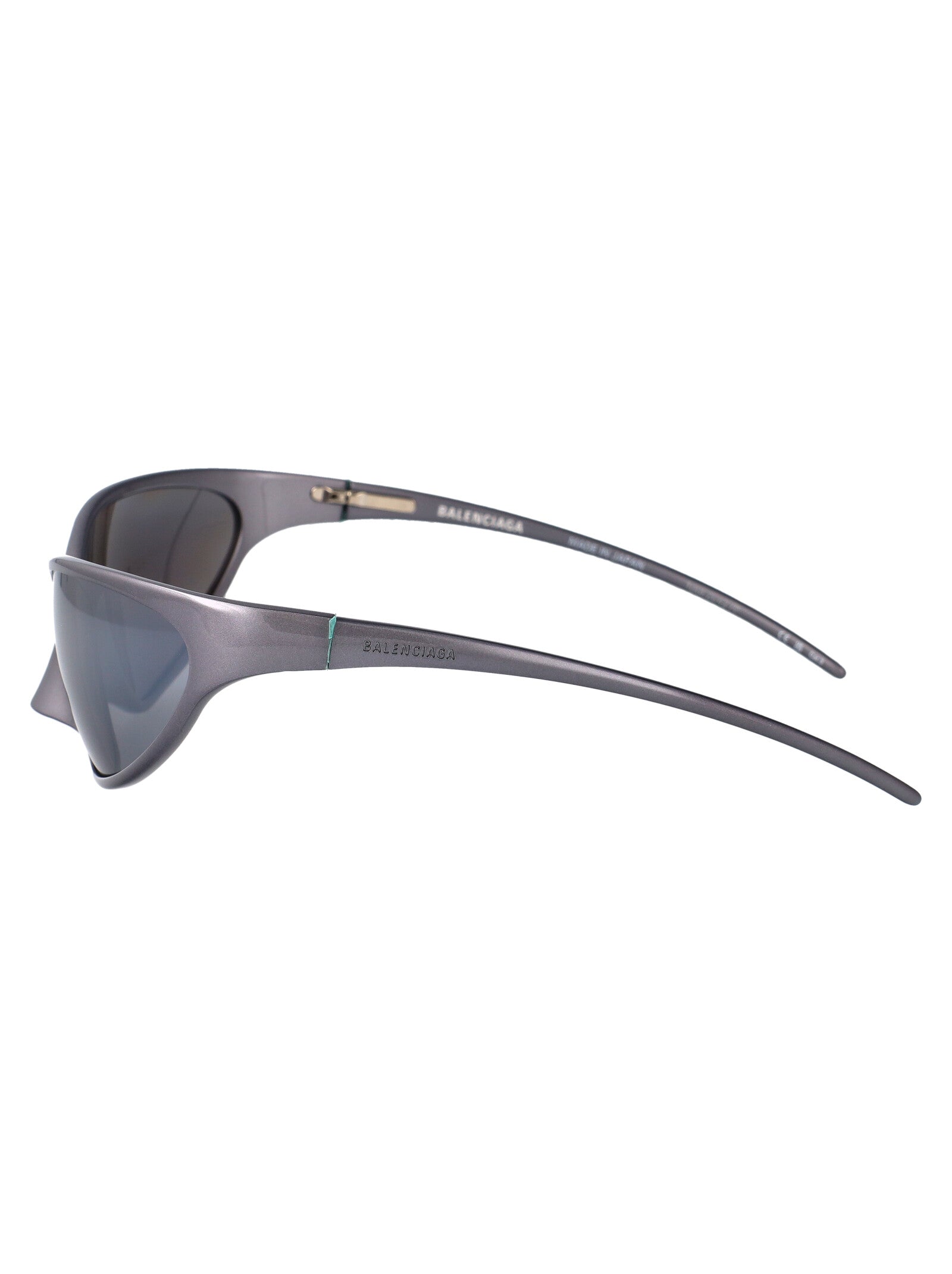 BALENCIAGA Aluminium Grey Sunglasses