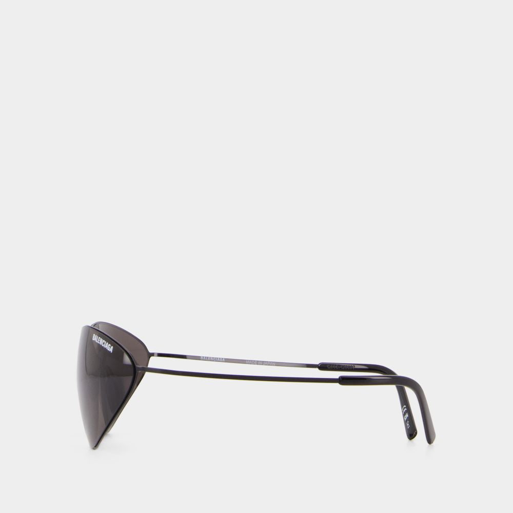 BALENCIAGA Titanium Unisex Sunglasses