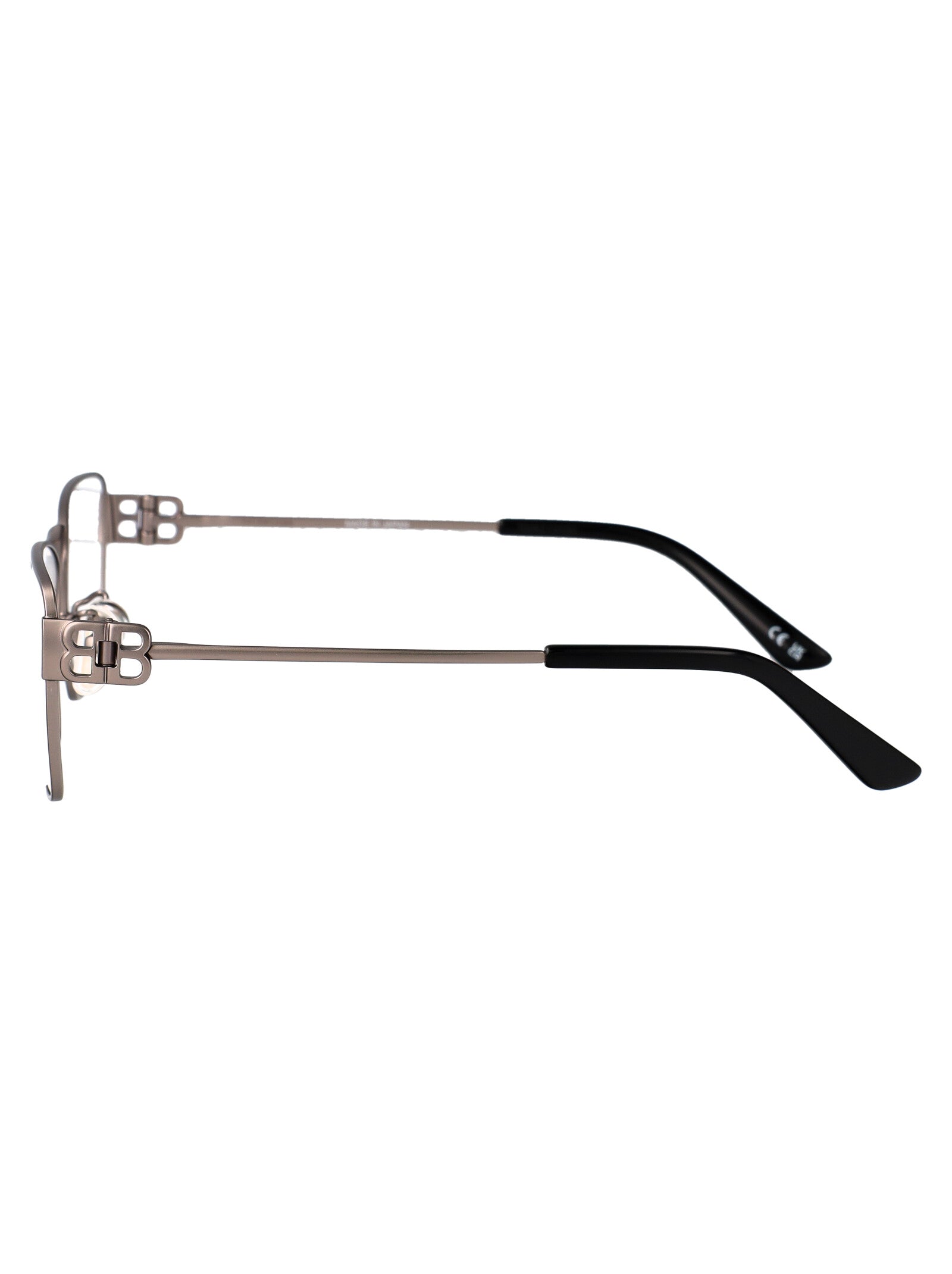 BALENCIAGA Transparent Metal Optical Glasses