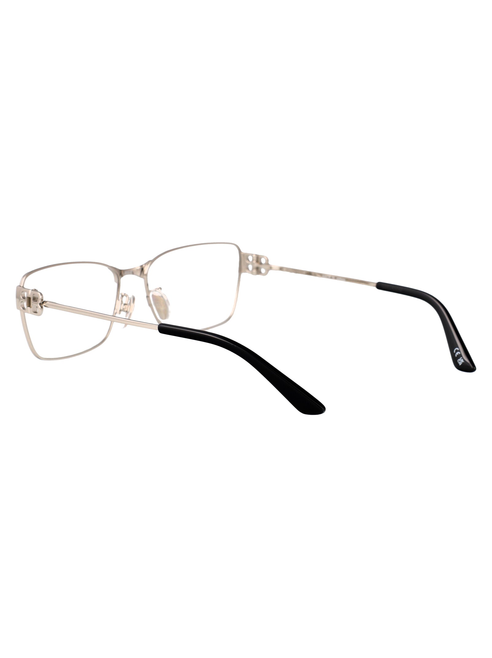 BALENCIAGA Transparent Metal Glasses - Unisex