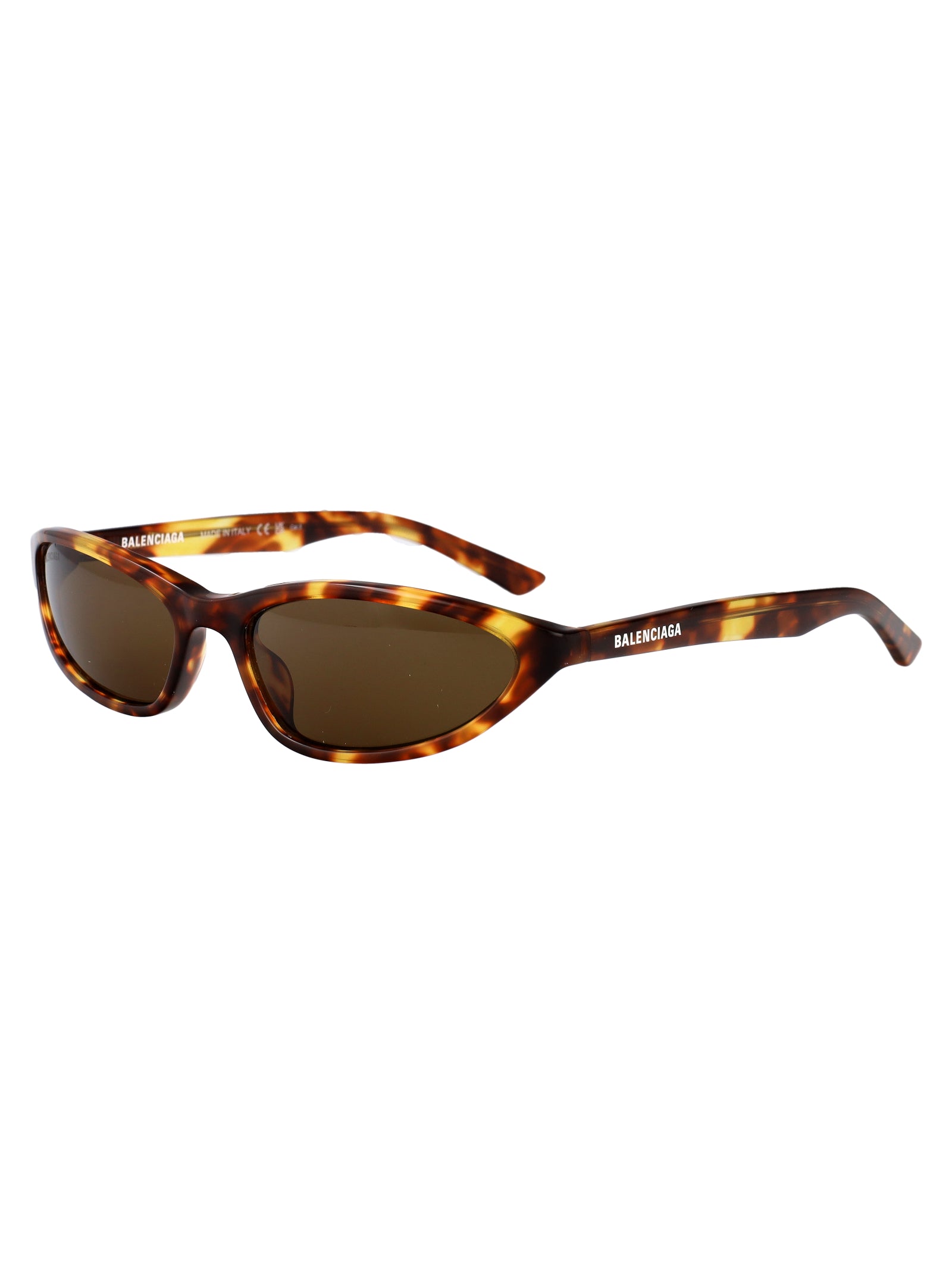 BALENCIAGA Acetate Havana Sunglasses for Women - Style BB0402S