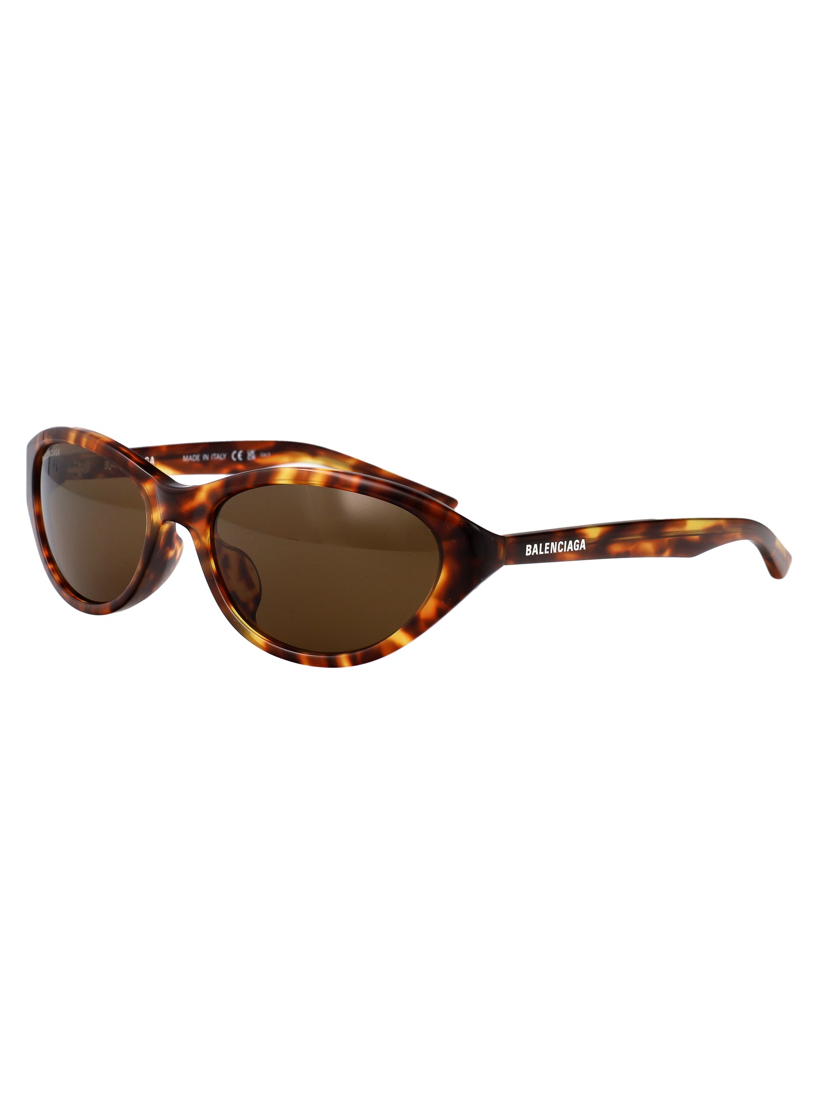 BALENCIAGA Acetate Havana Sunglasses for Women