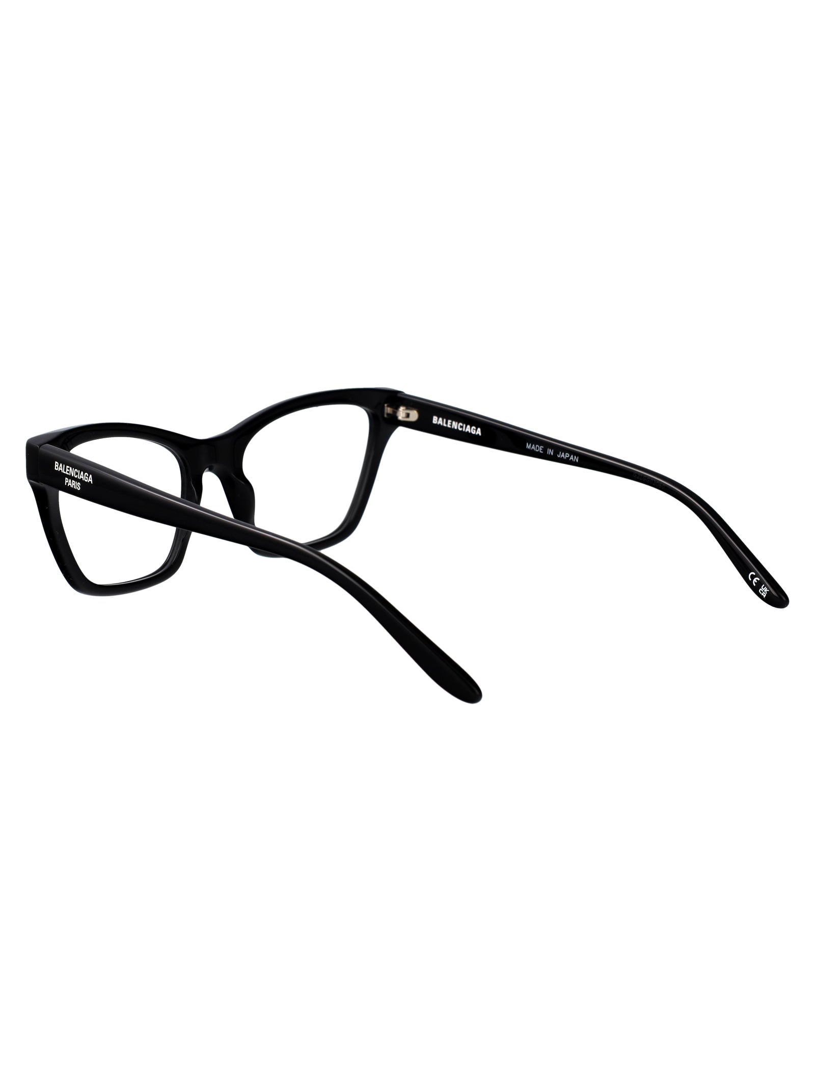 BALENCIAGA Transparent Recycled Acetate Optical Glasses for Women