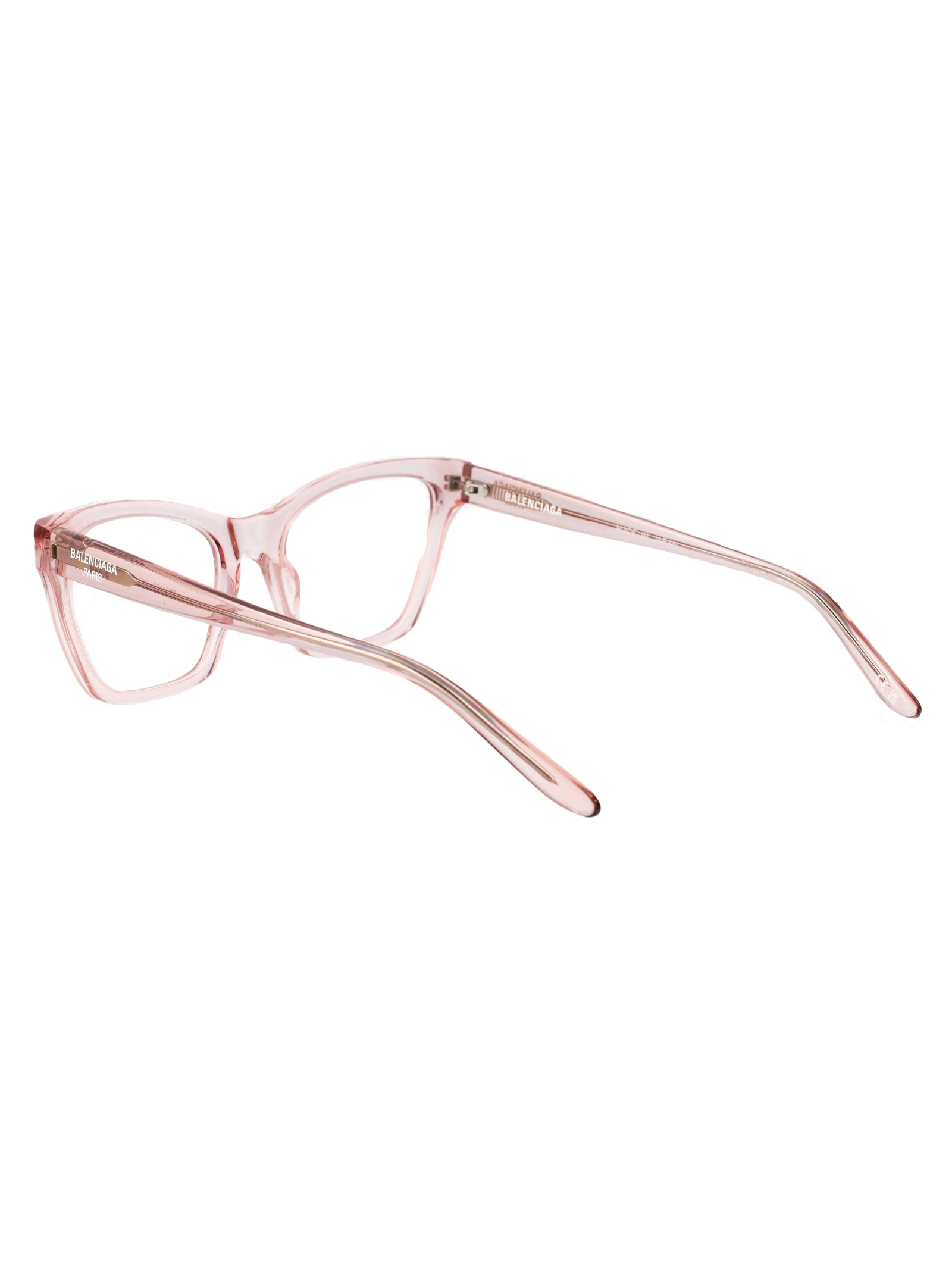BALENCIAGA Transparent Recycled Acetate Optical Glasses for Women