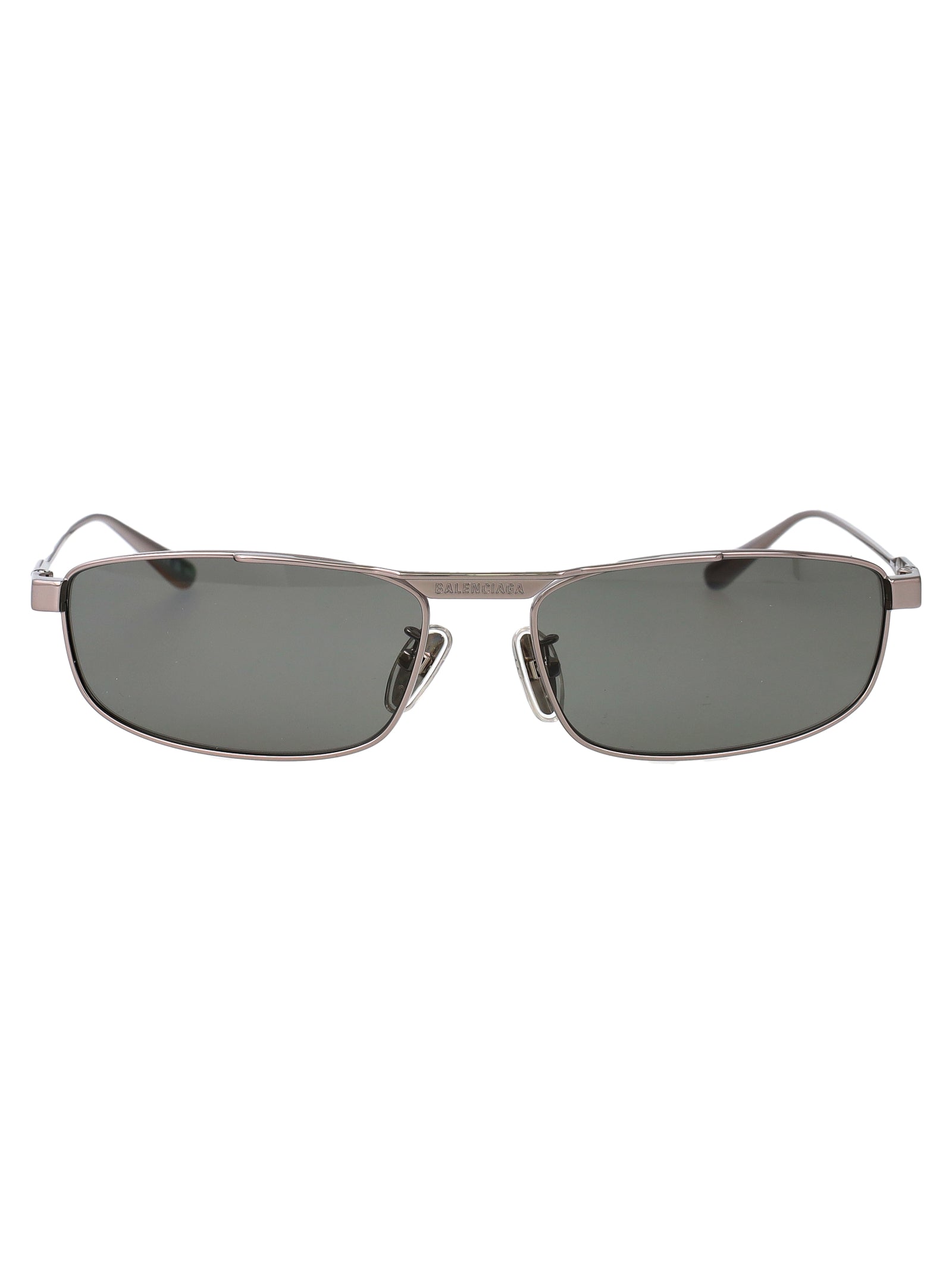 BALENCIAGA Ruthenium Metal Sunglasses