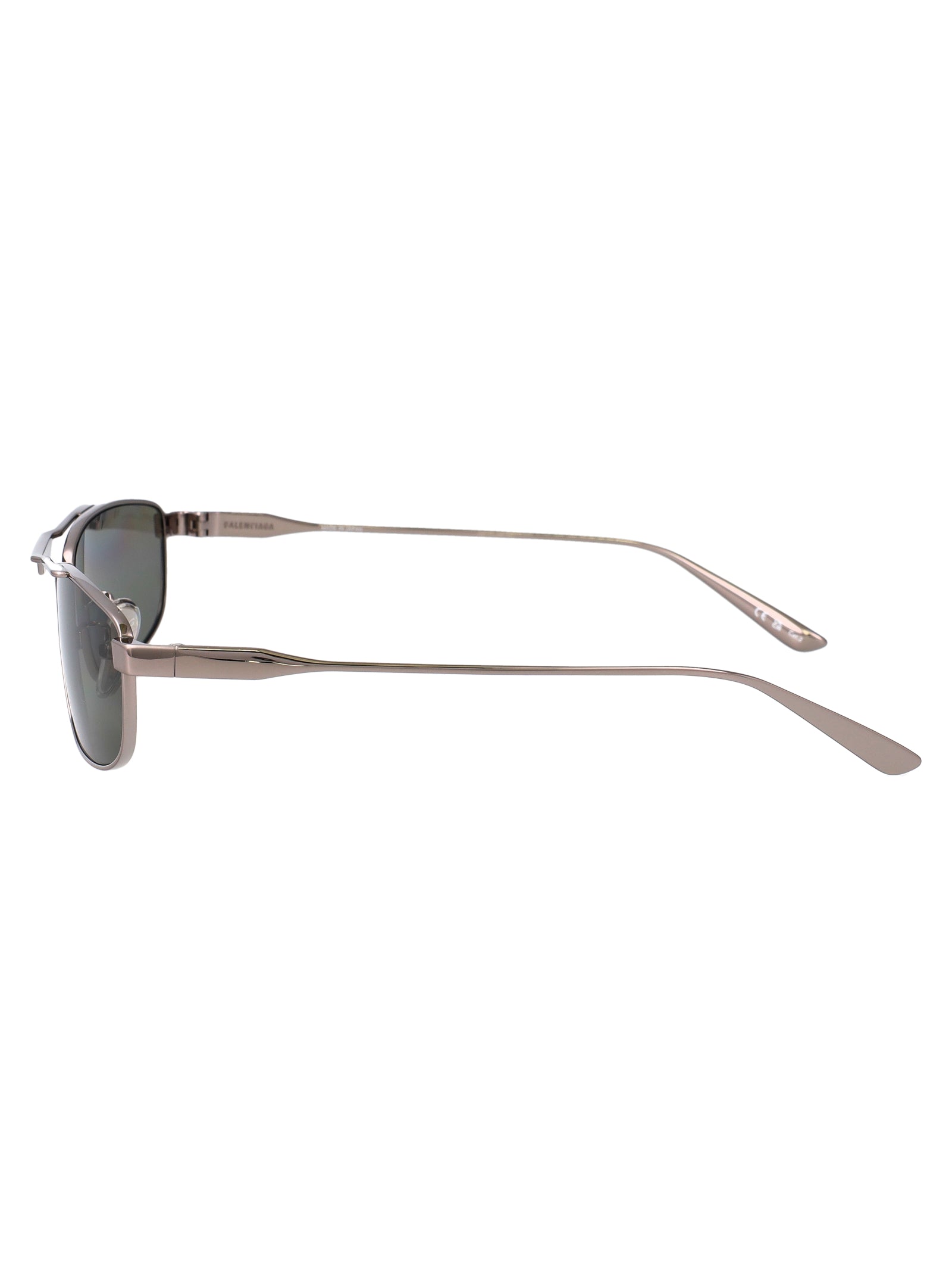BALENCIAGA Ruthenium Metal Sunglasses