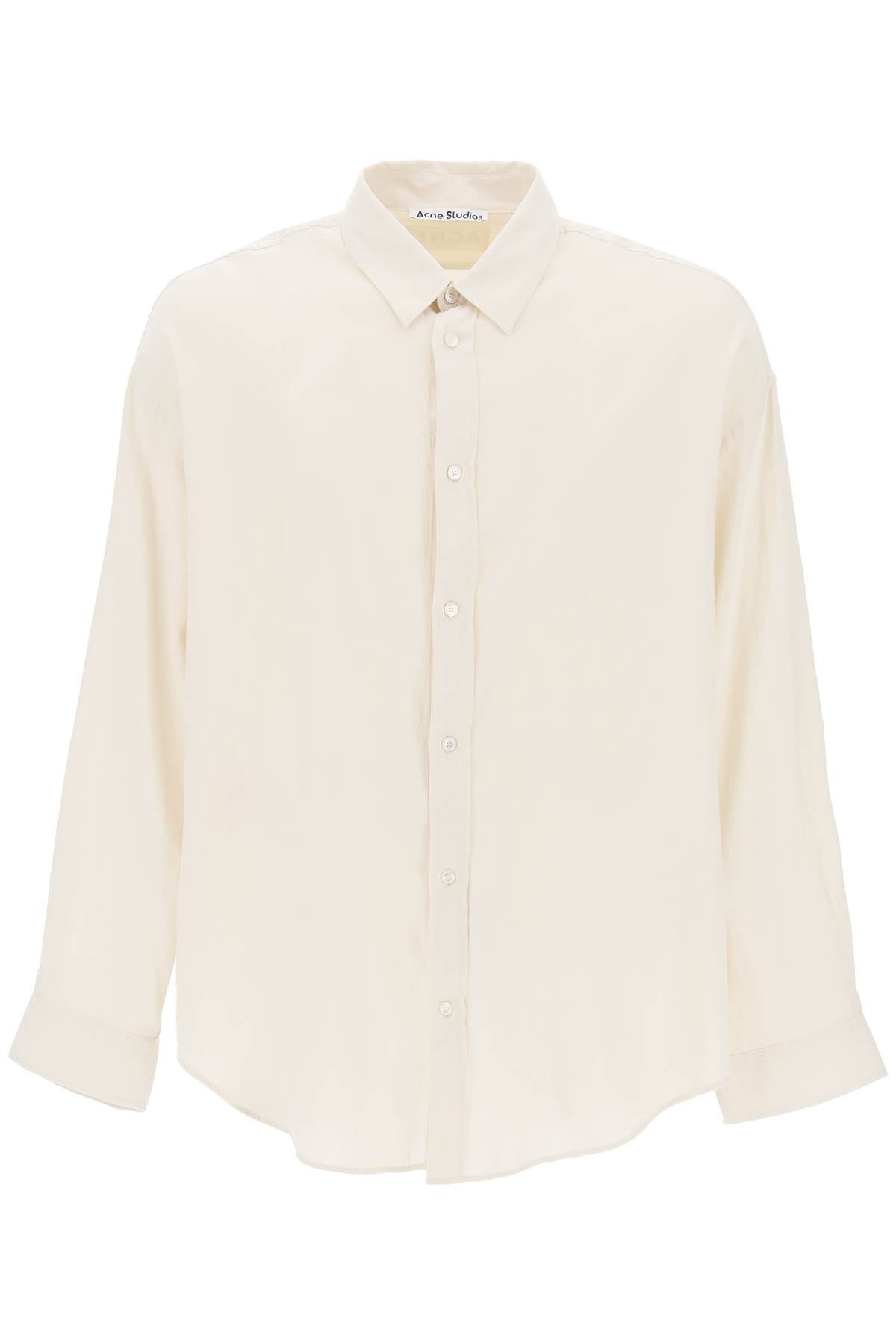 ACNE STUDIOS Relaxed Fit Button-Down Shirt - Size 46
