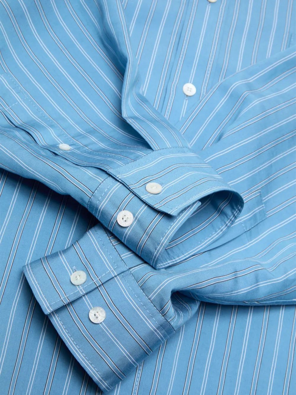 ACNE STUDIOS Soffia Round Shirting Blend Shirt - FW25