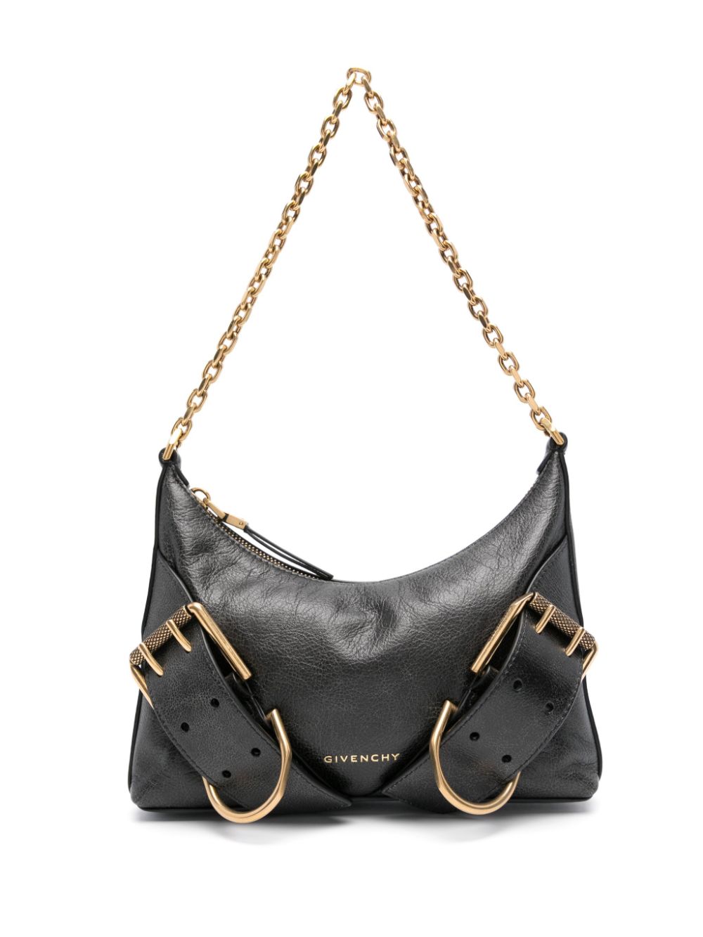 GIVENCHY Mini Pouch Handbag with Gold Chain