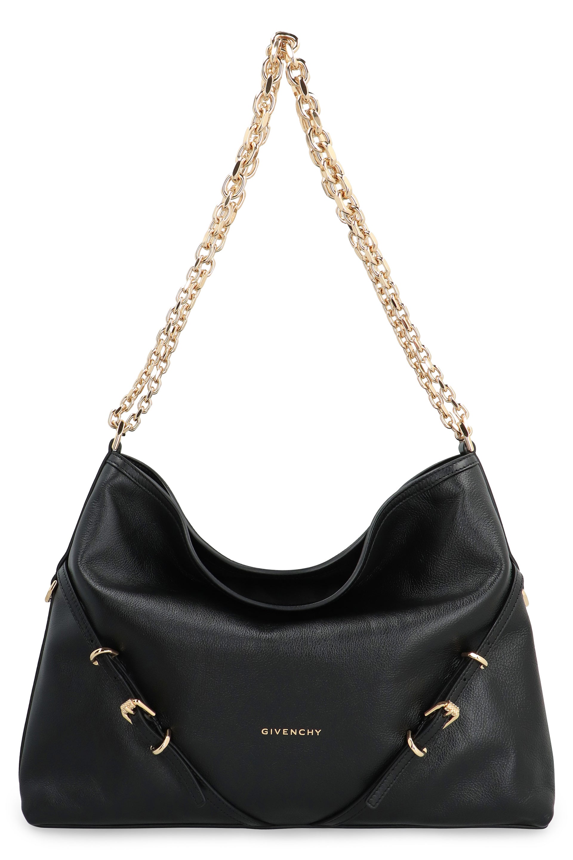 GIVENCHY Chic Mini Handbag with Gold Logo Chain