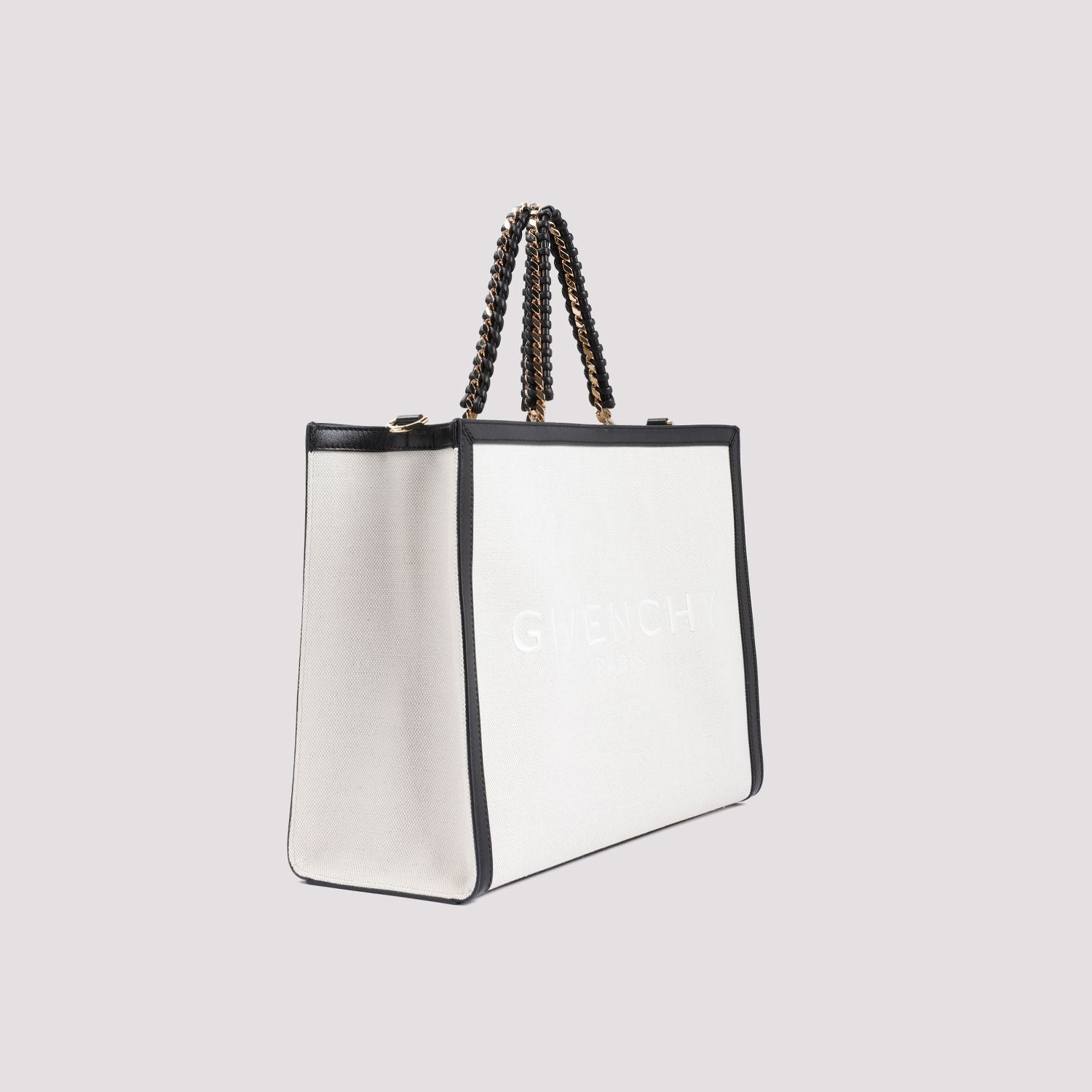 GIVENCHY Two-Tone Medium G-Tote Handbag