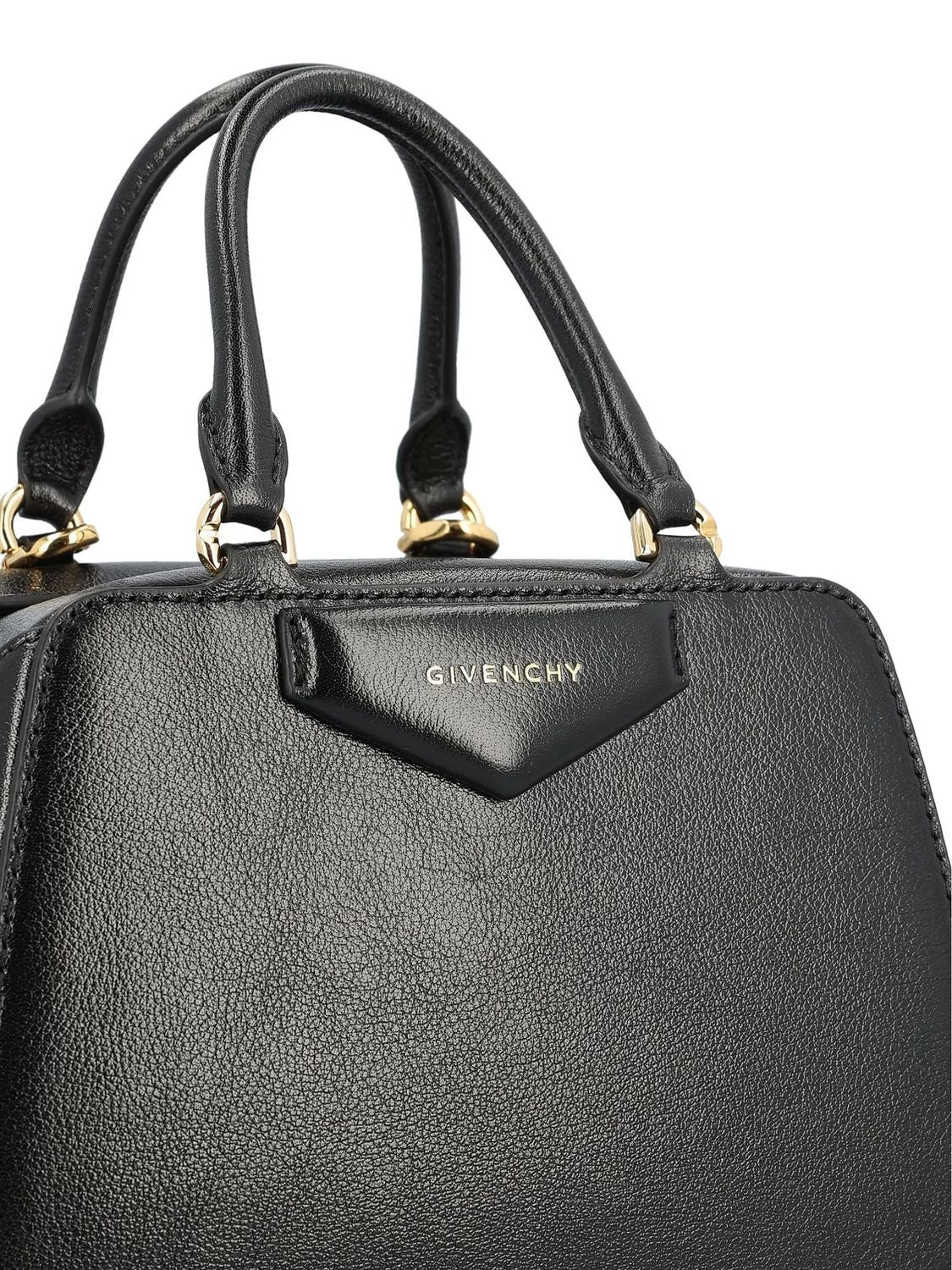 GIVENCHY Mini Cube Leather Handbag