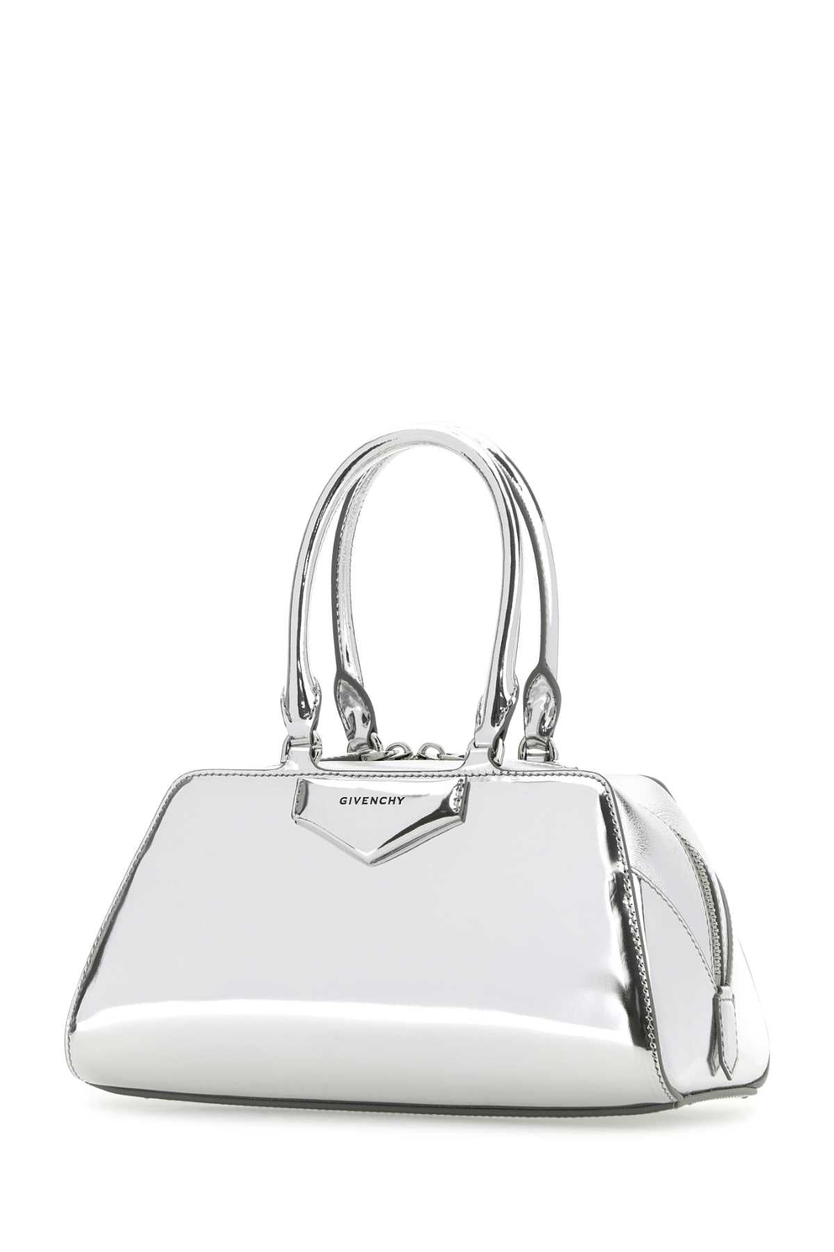 GIVENCHY East-West Mini Silver Handbag