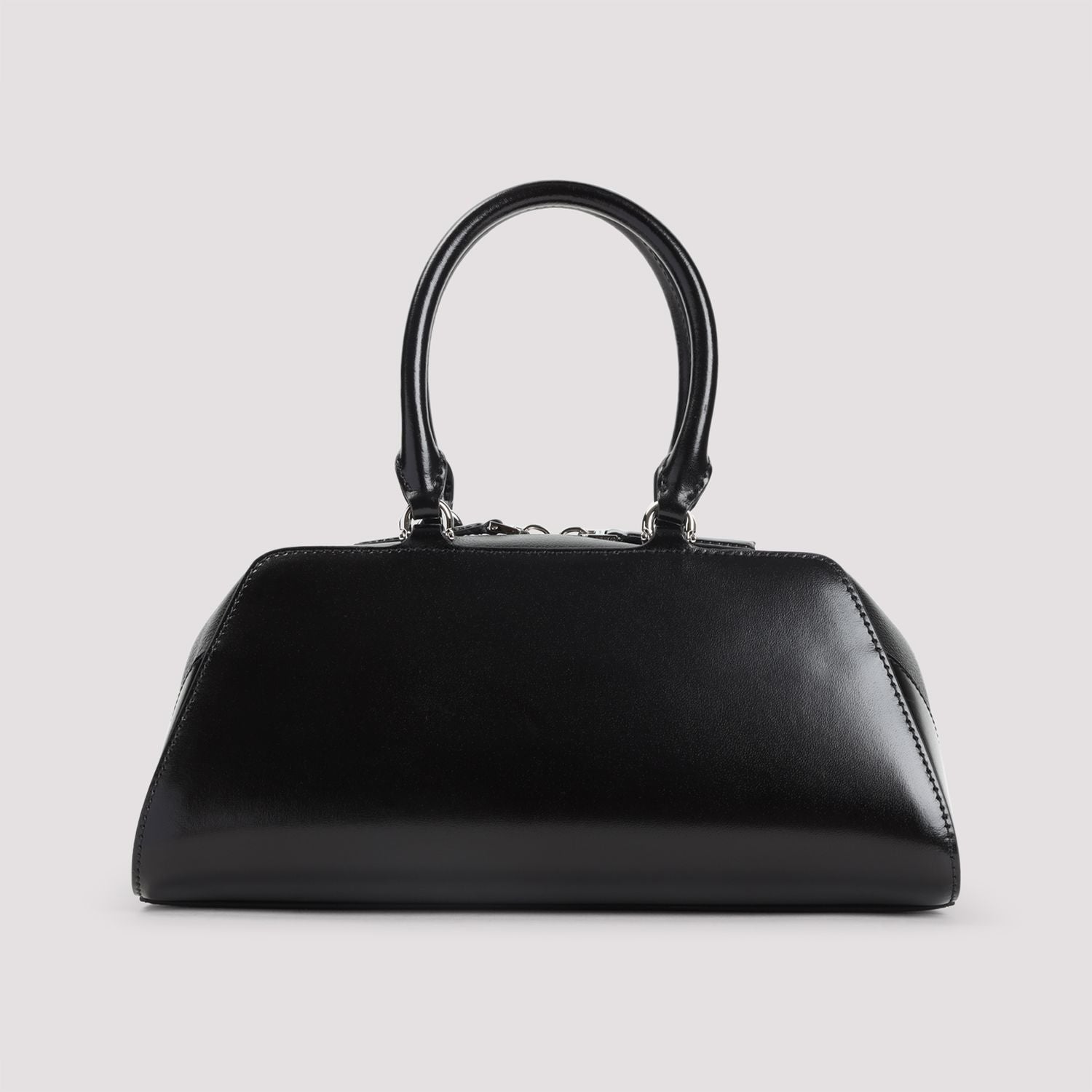 GIVENCHY Leather Handheld Purse - Top Zip Fastening with Two Handles