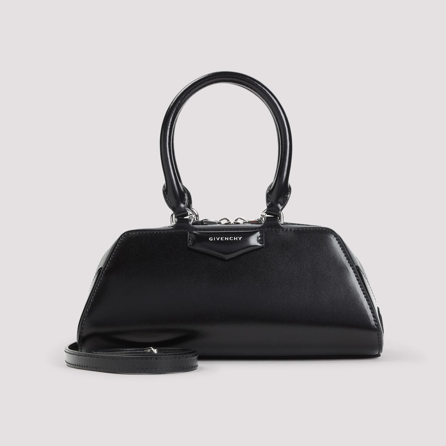GIVENCHY Stylish Leather Shoulder Handbag