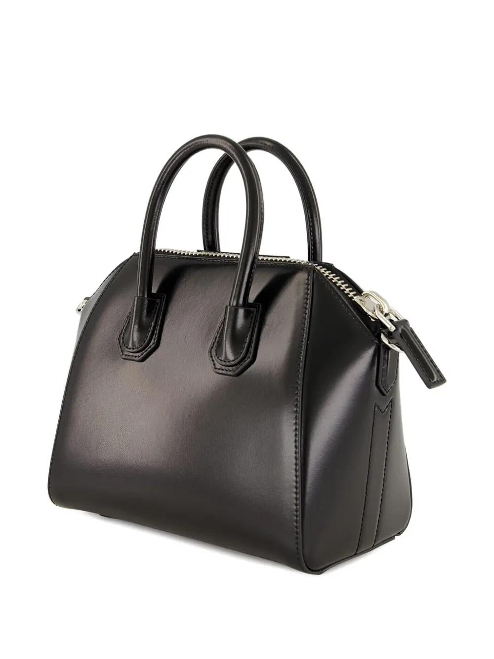 GIVENCHY Mini Leather Handbag with Adjustable Strap
