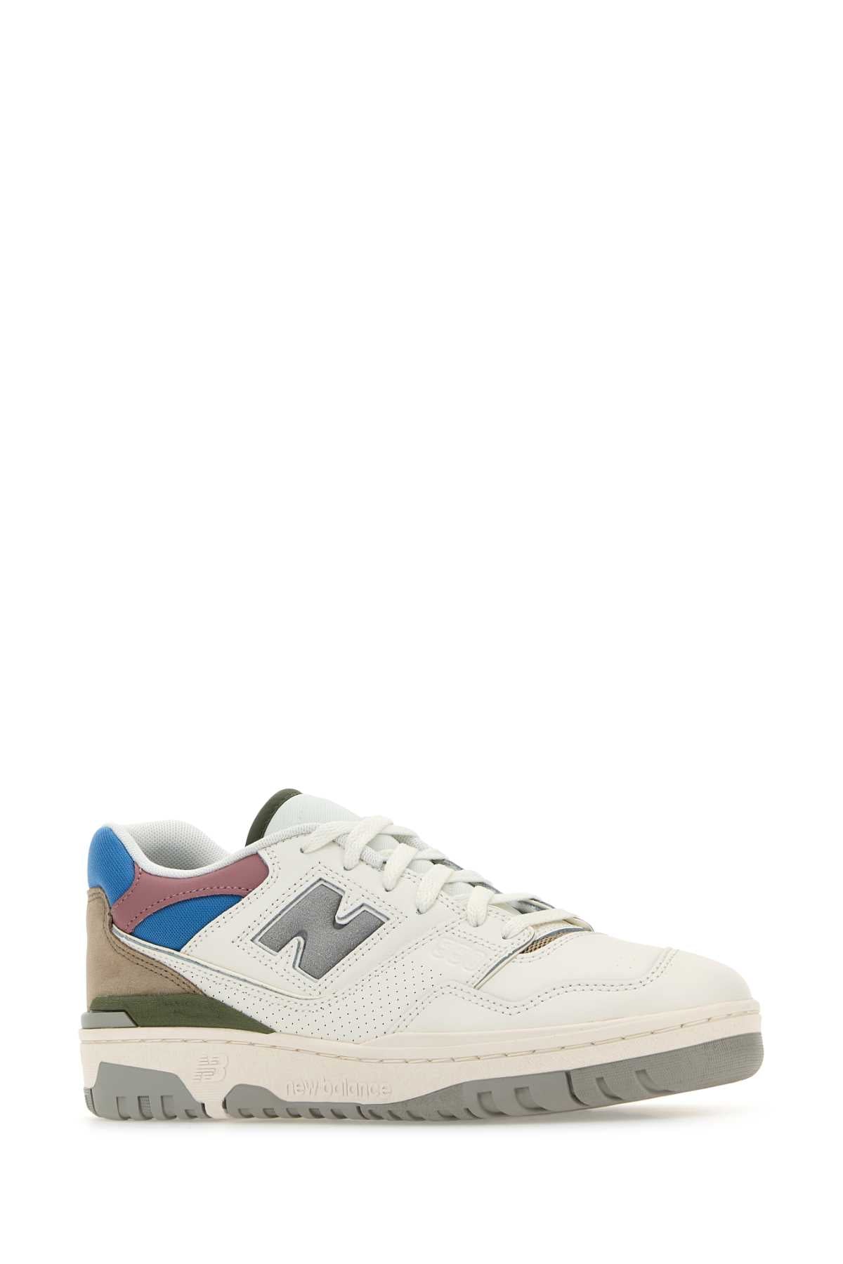 NEW BALANCE Multicolor Leather 550 Sneakers for Men