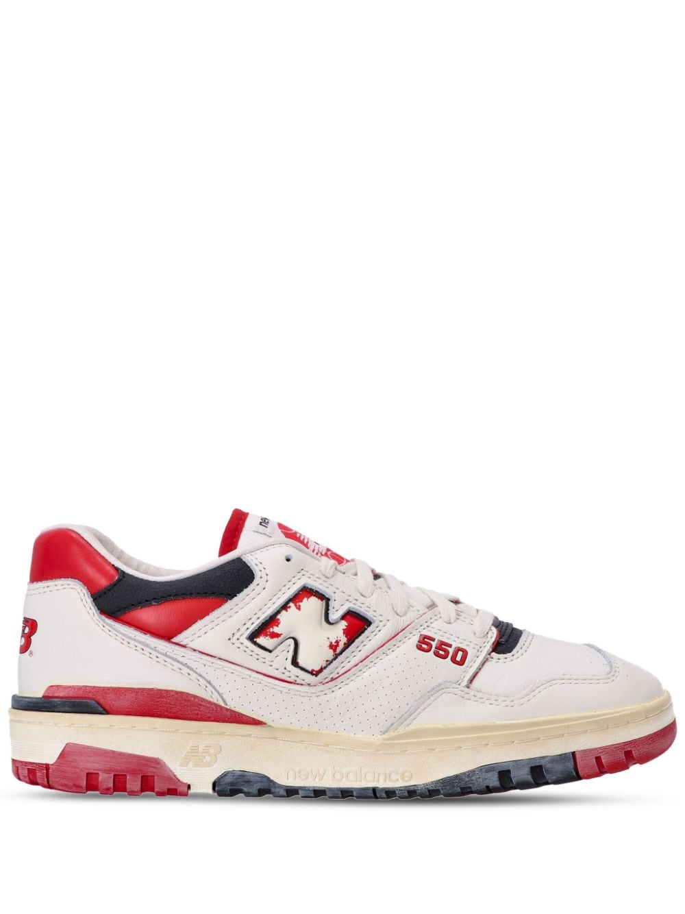 NEW BALANCE Multicolor Leather 550 Sneakers for Men