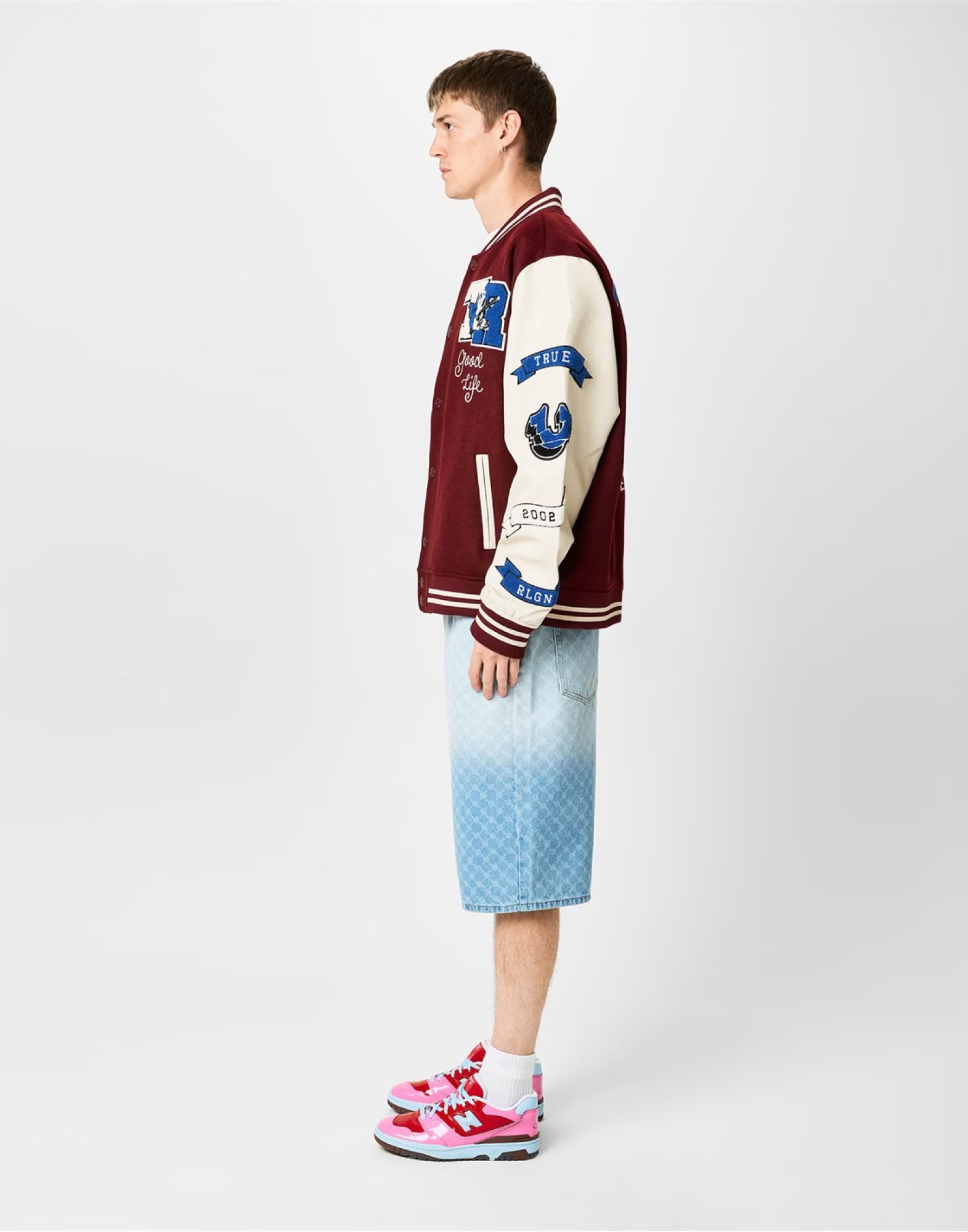 NEW BALANCE 550 Y2K Patent Leather Sneakers for Men