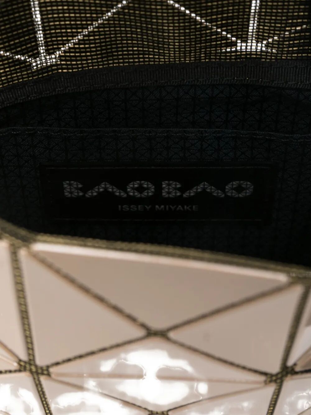 BAO BAO ISSEY MIYAKE Mini Handbag with Geometric Design
