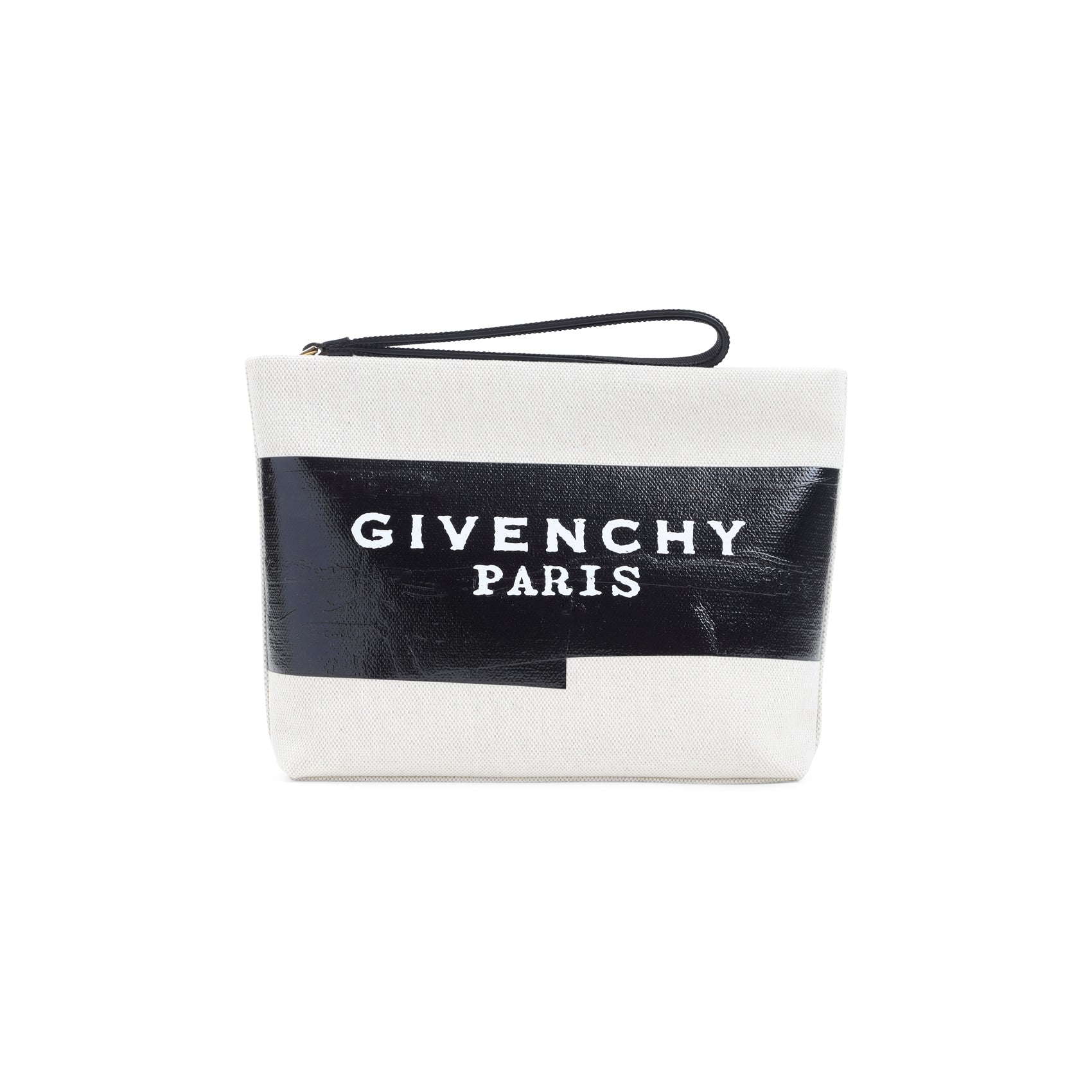GIVENCHY Mini Cotton Logo Pouch Handbag