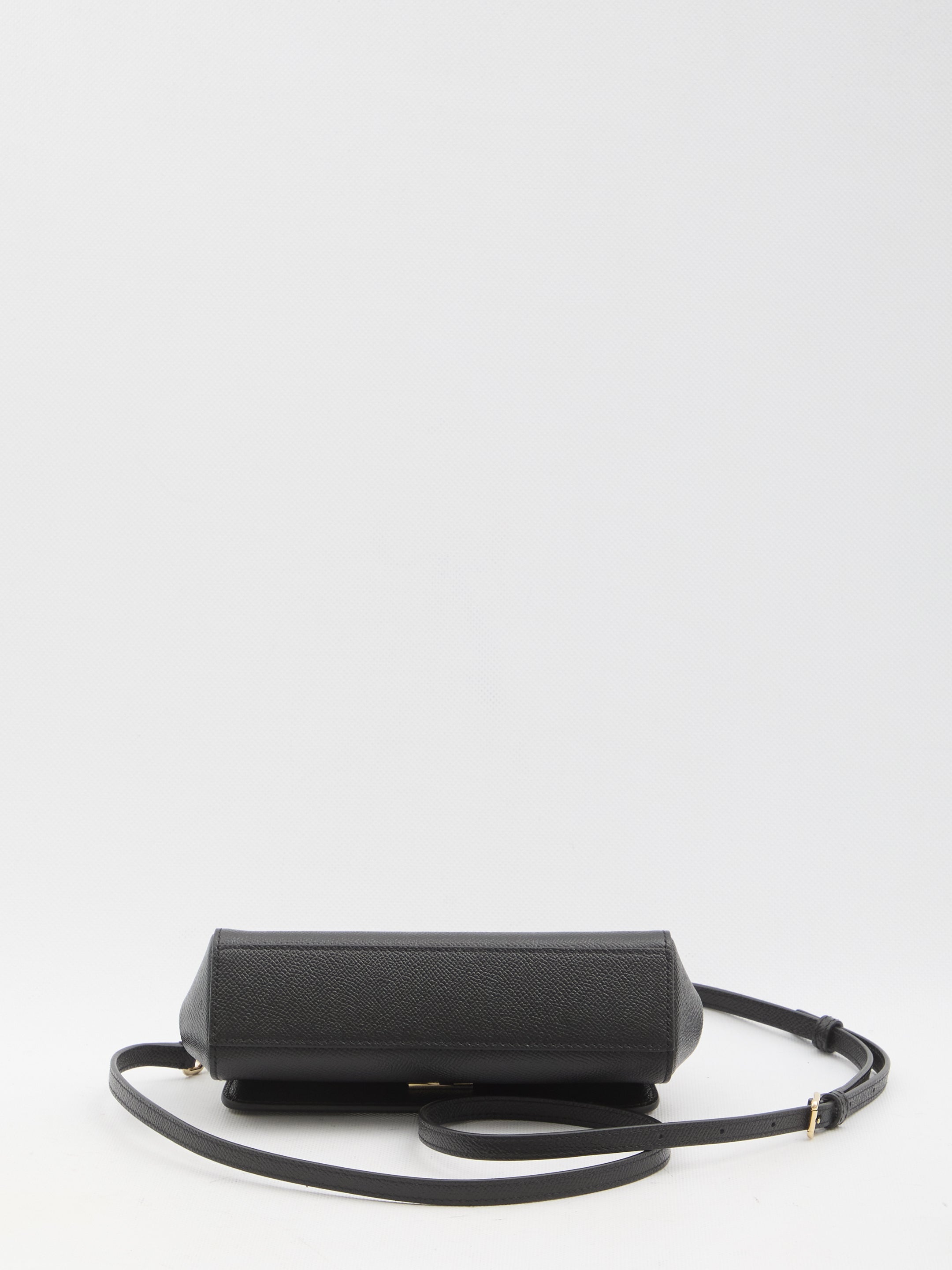 DOLCE & GABBANA Mini Handbag with Logo Plate