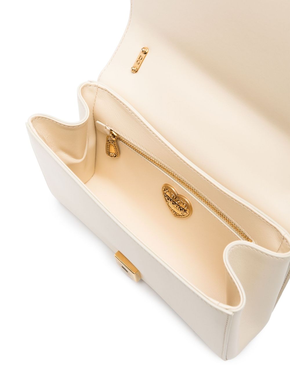 DOLCE & GABBANA Devotion Medium Leather Shoulder Handbag