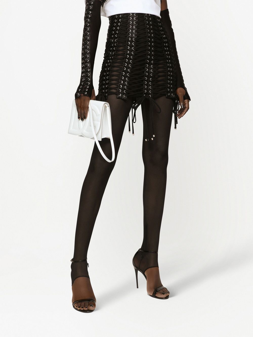 DOLCE & GABBANA Mini Leather Shoulder Handbag