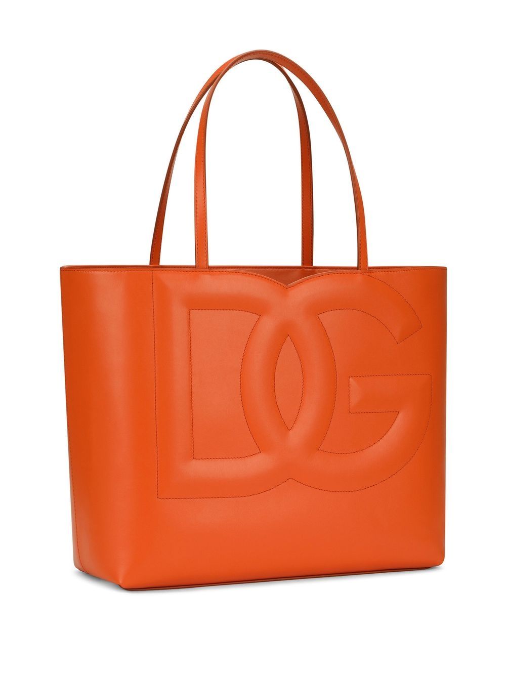DOLCE & GABBANA Medium Logo Shopping Handbag