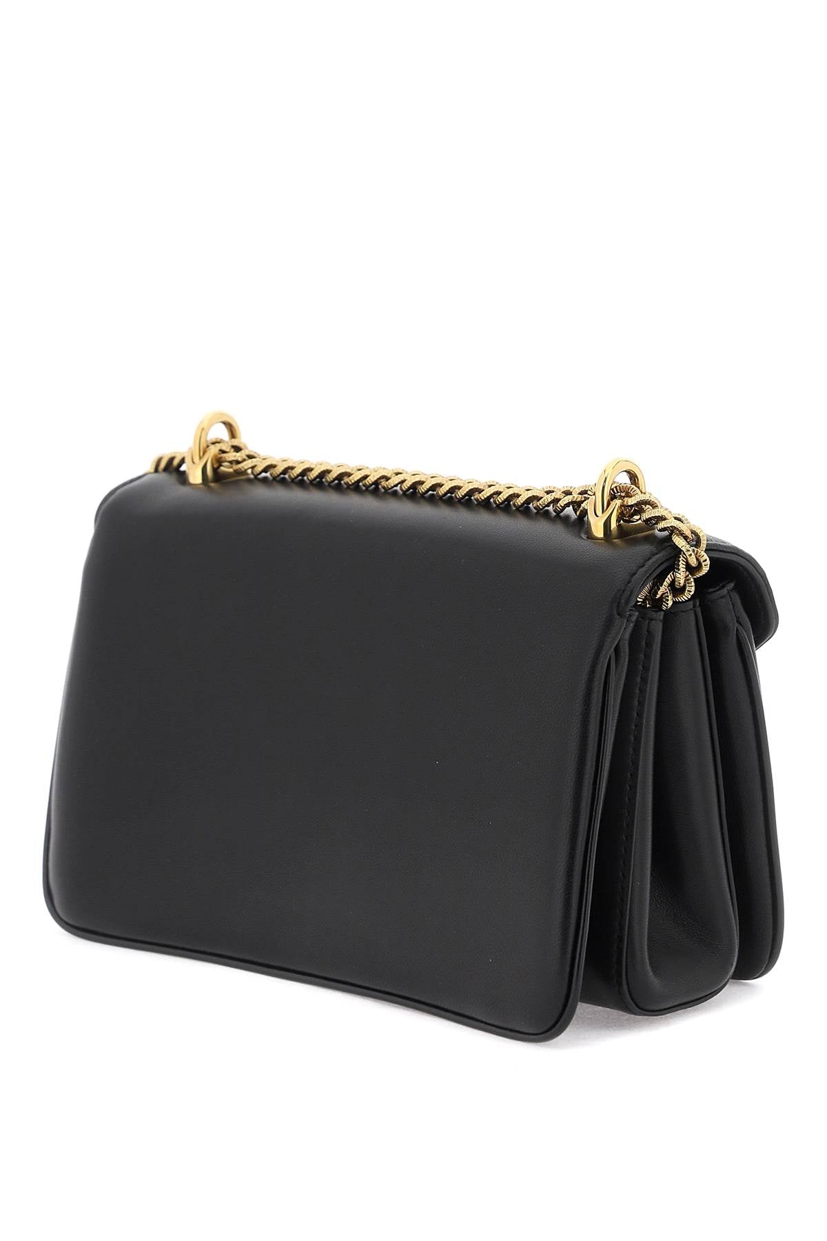 DOLCE & GABBANA Mini Nappa Leather Devotion Shoulder Handbag