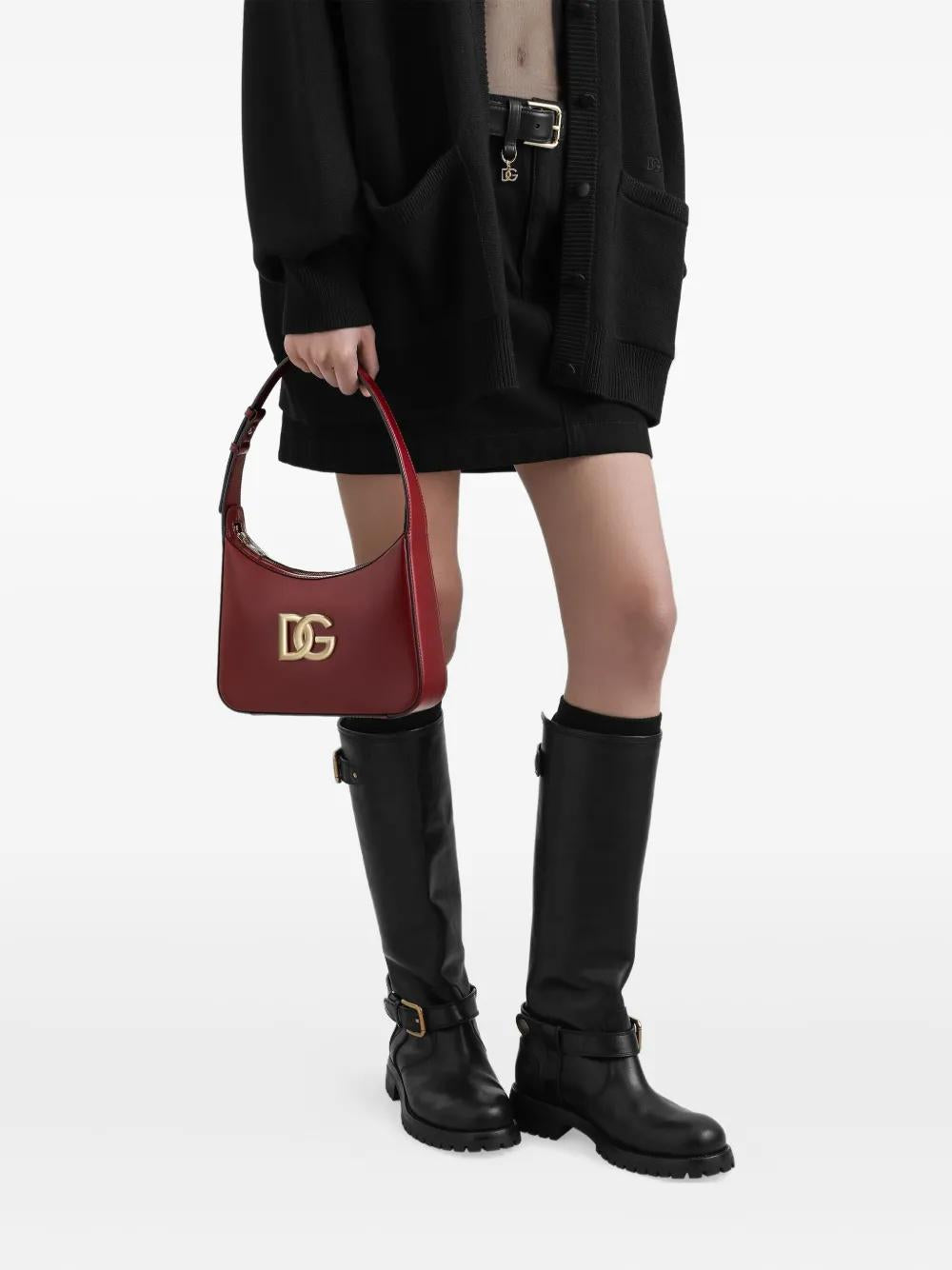 DOLCE & GABBANA Leather Shoulder Handbag - Autumn/Winter 2025 Collection