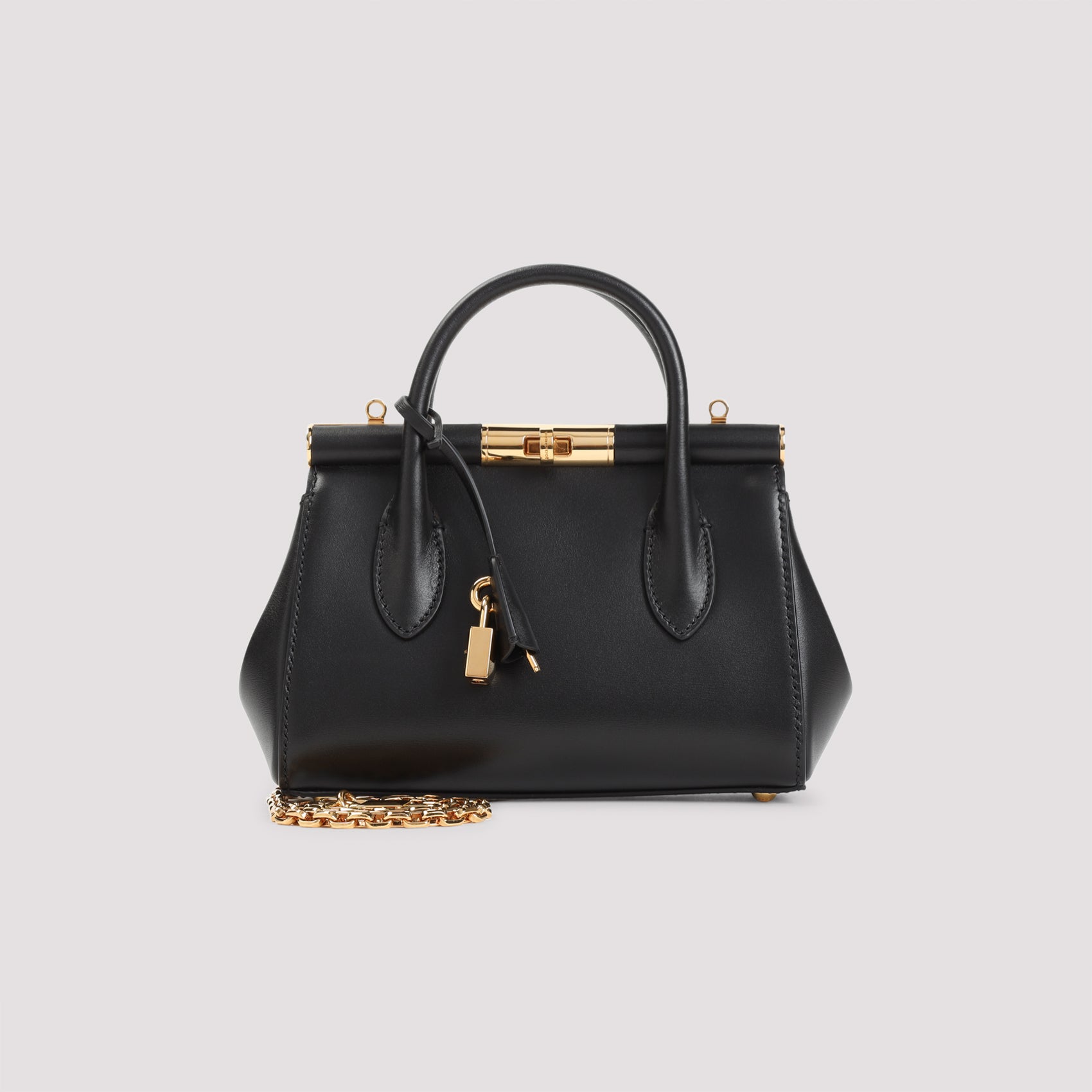 DOLCE & GABBANA Elegant Leather Marlene Handbag