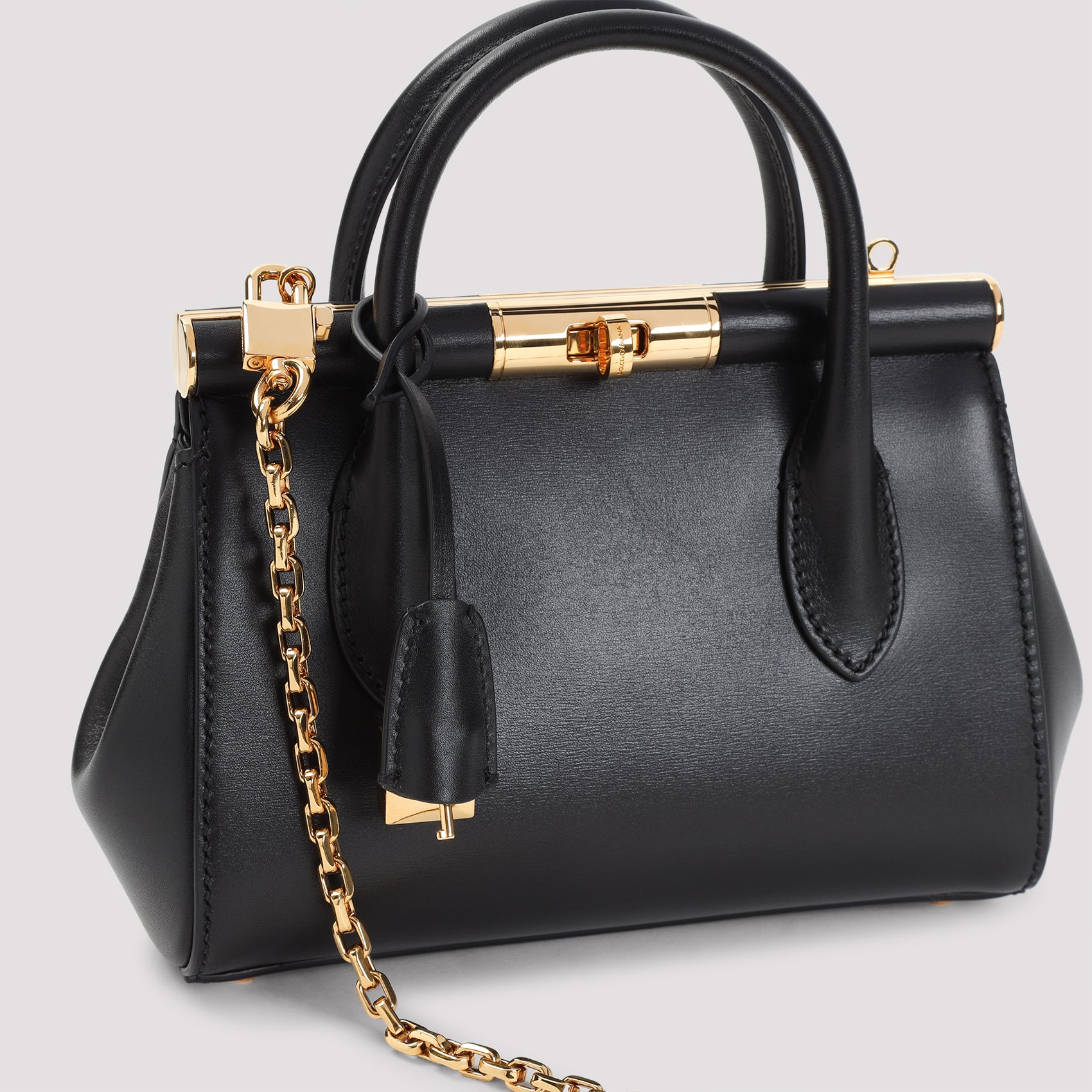 DOLCE & GABBANA Elegant Leather Marlene Handbag