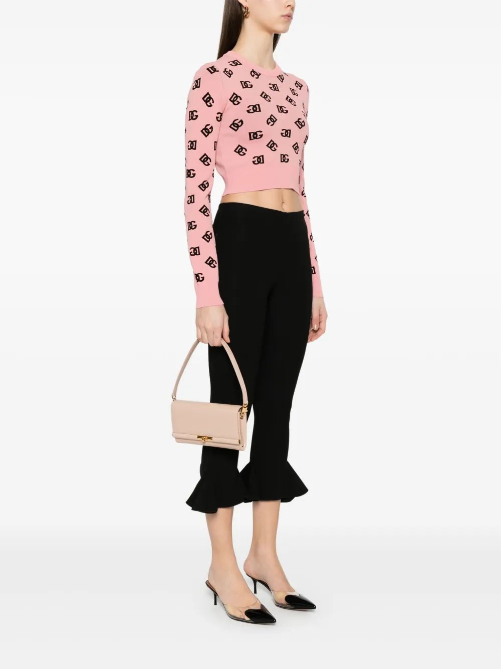 DOLCE & GABBANA Mini Leather Marlene Clutch