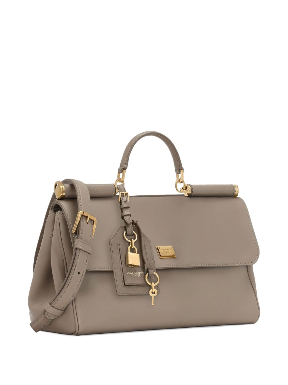 DOLCE & GABBANA Elegant Calfskin Handbag - Perfect for Fall Season