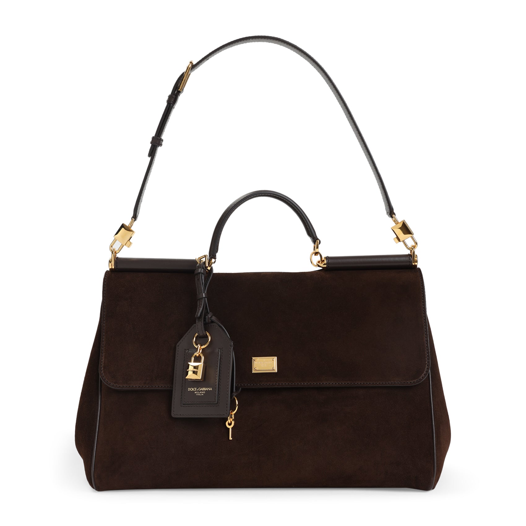 DOLCE & GABBANA Sophisticated Calfskin Handbag for Women