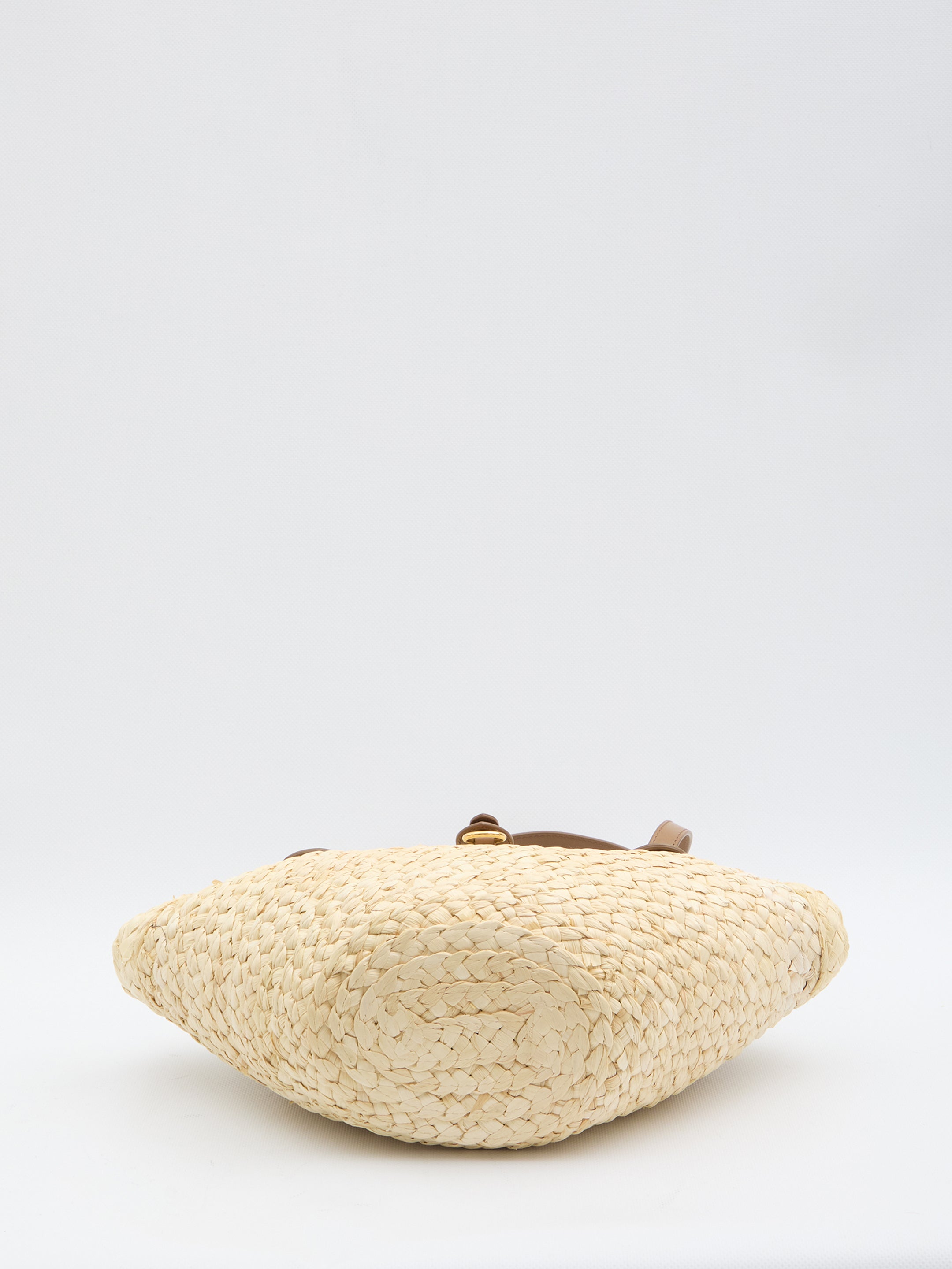 DOLCE & GABBANA Capri Coffa Mini Handbag - Straw