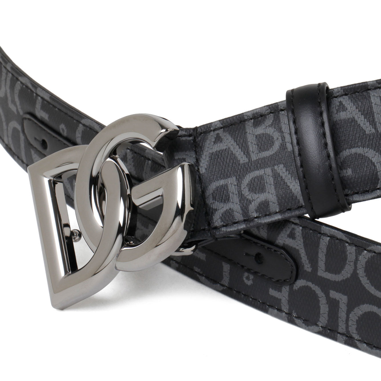 DOLCE & GABBANA Classic Cotton Belt for Men - Adjustable Fit