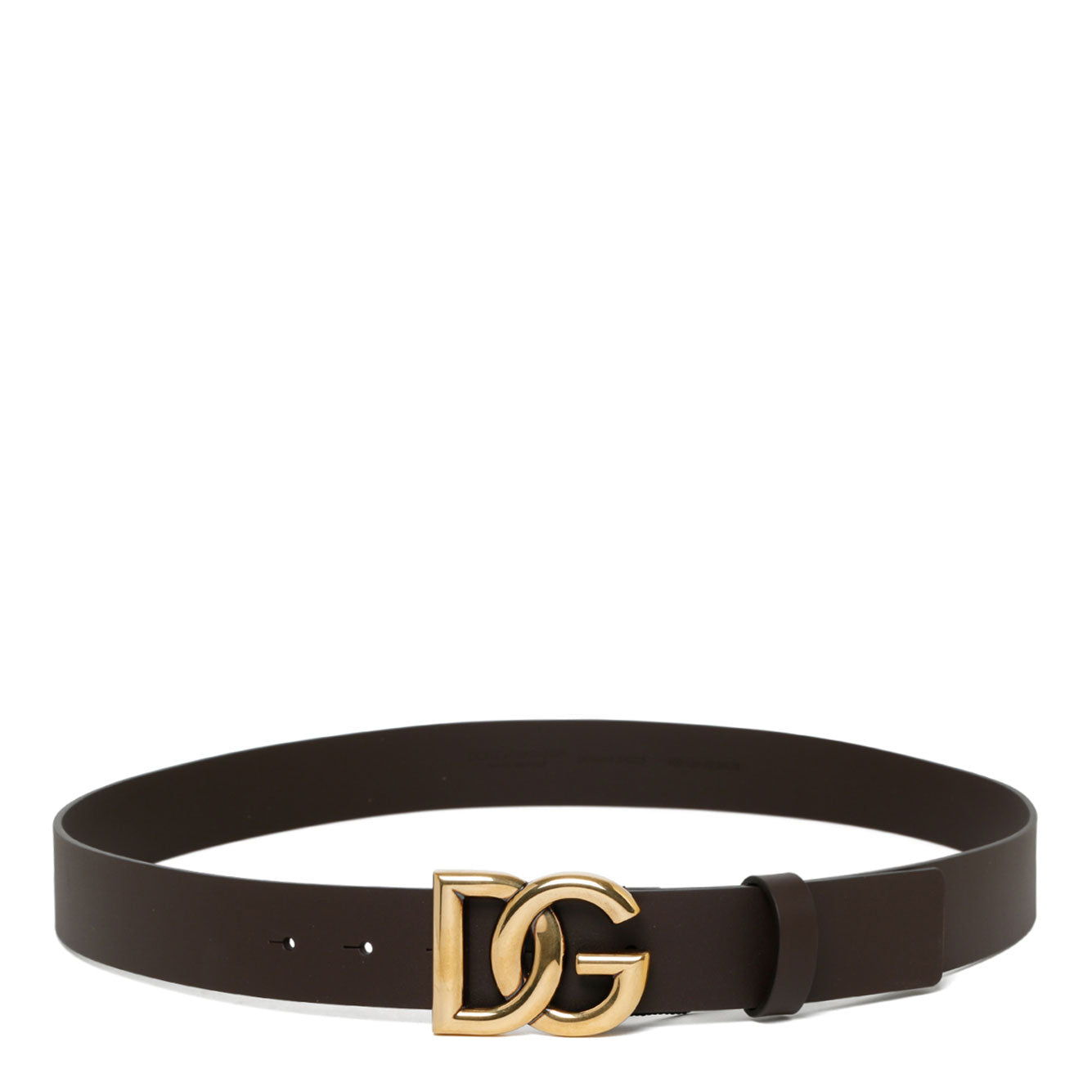 DOLCE & GABBANA Classic Leather Belt for Men