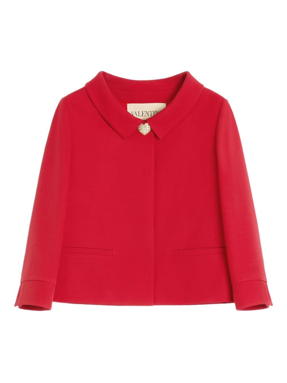 VALENTINO Wool and Silk Short Jacket for Women
