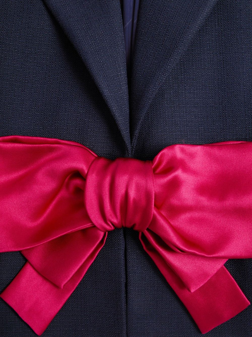 VALENTINO Bow Single-Breasted Jacket