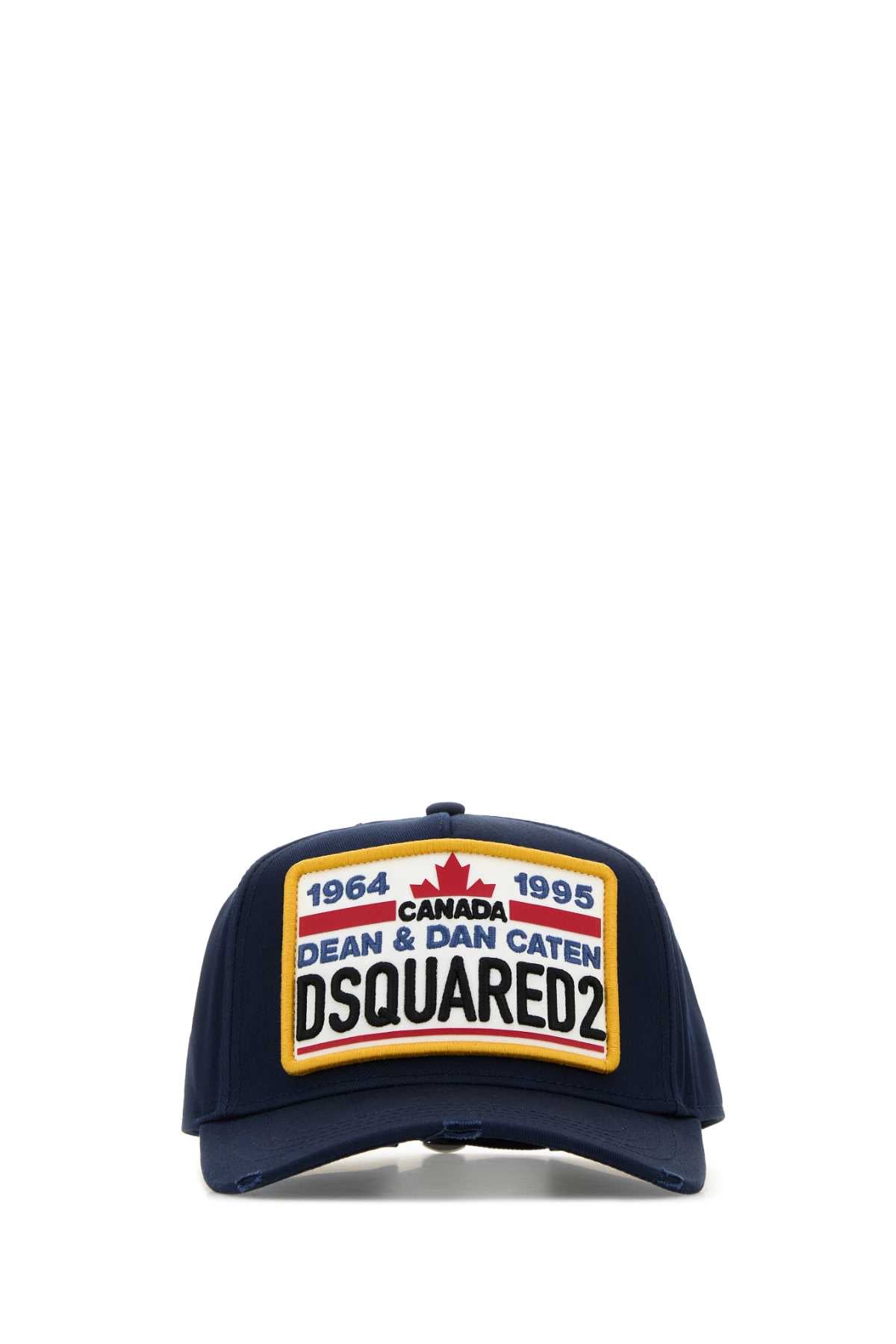 DSQUARED2 Cotton Baseball Cap with Logo
