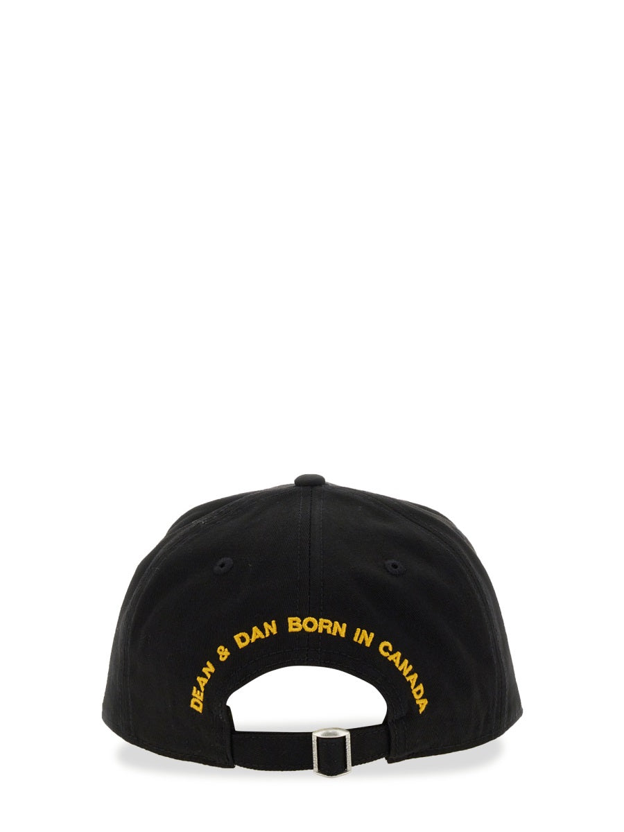 DSQUARED2 Cotton Baseball Cap for Men - FW25 Collection