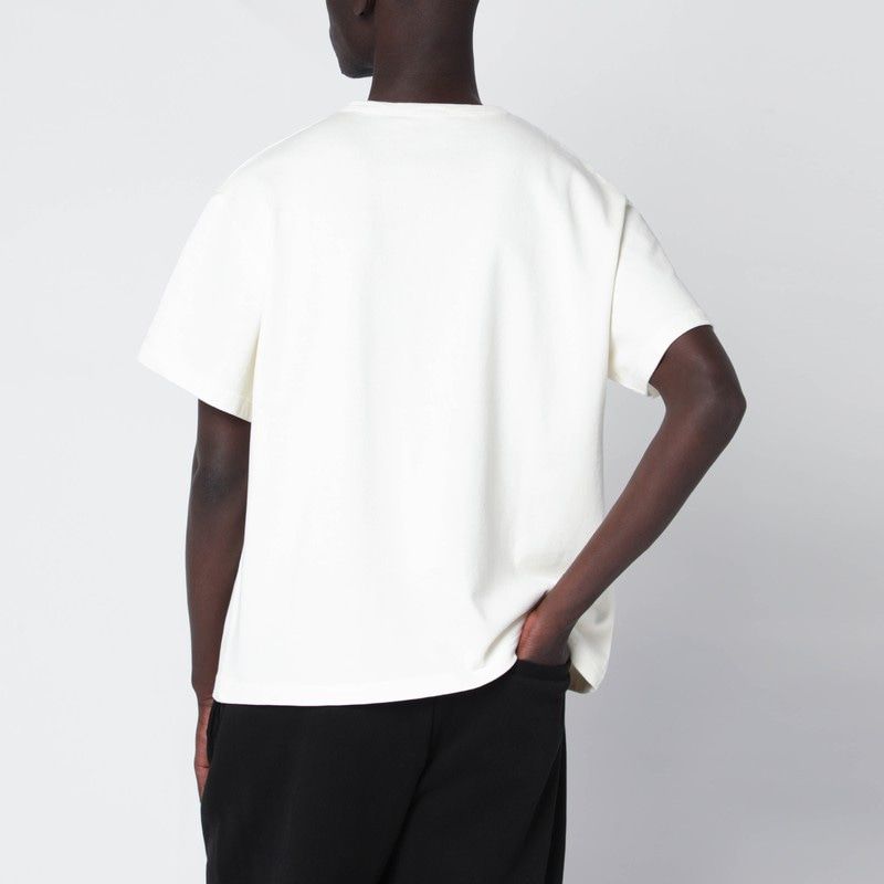 BRAIN DEAD Embroidered Logo Short Sleeve T-Shirt