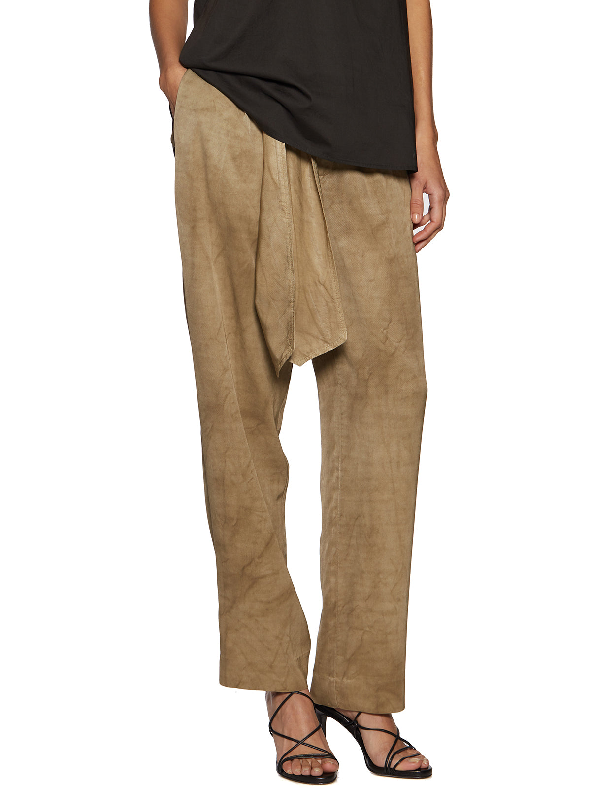 DONDUP Soft Pants with Adjustable Belt - Size 26